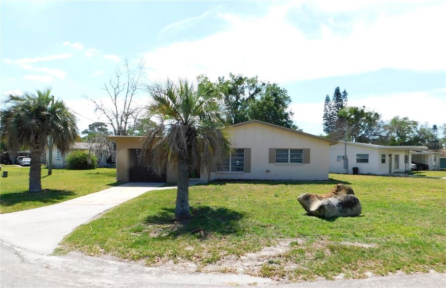 Newly renovated 2 Bed plus flex-room that could be used as a 3rd bedroom, 1 Bath home minutes from the beach or downtown New Port Richey. All new kitchen, including glistening granite countertops, new appliances and new cabinets! New tile floors throughout and a newly renovated bathroom with stylish custom tilework. All new lighting and faucet fixtures too. Nice deep one car garage and nice long driveway. Large yard with a fenced in back patio. Flex-room with a standalone wall unit AC could be used as a 3rd bedroom. New paint throughout. No HOA. $75 App Fee/Adult, $300 Non-Refundable Pet Fee Per Pet, Security Deposit Equal to One Month's Rent, $75 Tenant Annual Processing Fee Per Household After Acceptance, Renters Insurance Required.