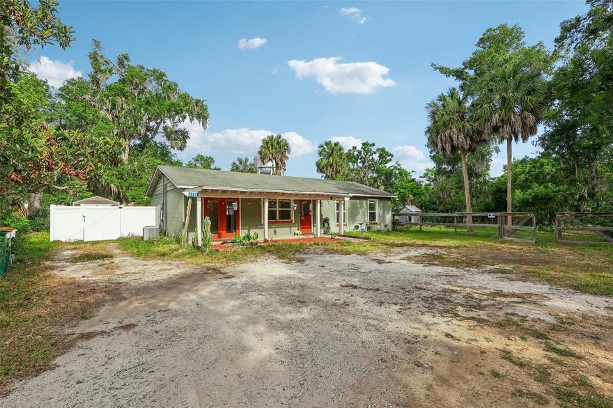 Rare Half-Acre Downtown Mount Dora Homestead – Your Private Oasis Awaits!
Imagine owning a half-acre private lot right in the heart of charming Downtown Mount Dora! This rare opportunity delivers space, privacy, and unbeatable walkability—just four homes from the scenic Tremain Walk Path that leads you straight to boutique shops, waterfront dining, and the iconic scenery that makes Mount Dora a destination.
A private driveway welcomes you home to your secluded retreat. Towering mature oak trees shade the expansive backyard, creating a peaceful, private sanctuary complete with two storage sheds—perfect for gardening, hobbies, or extra storage.
Inside, elegant crown molding flows throughout the home. The show-stopping 2021 kitchen remodel features soft-close white cabinetry, luxurious quartz countertops, a large farmhouse sink, and modern appliances that make every meal a delight. The master suite opens directly onto a screened-in patio, offering the ideal spot to sip coffee or unwind while enjoying your private backyard views.
Electrical updates throughout the home in 2022. Rheem Electric Water Heater 2008. The 2009 Carrier AC Unit has been serviced yearly & 2006 roof with 3-foot insulation installed in 2021 are keeping the home comfortably cool and energy-efficient. New Samsung washer and dryer in the laundry room.
Whether you’re a first-time buyer craving room to grow, a retiree seeking low-maintenance living in a walkable community, or an investor looking for prime Lake County potential, this move-in-ready gem offers exceptional value and lifestyle appeal.
Don’t miss this rare downtown Mount Dora opportunity! Reach out today to schedule your private showing and make this half-acre homestead yours.
Buyer Verification Disclaimer:
Second Bedroom does not have closet. All information is deemed reliable but not guaranteed. Buyers and their agents are strongly encouraged to verify all details—including square footage, lot size, room dimensions, mechanical systems, and property condition—through their own inspection and due diligence. Measurements are approximate. This listing is subject to errors, omissions, and changes without notice.