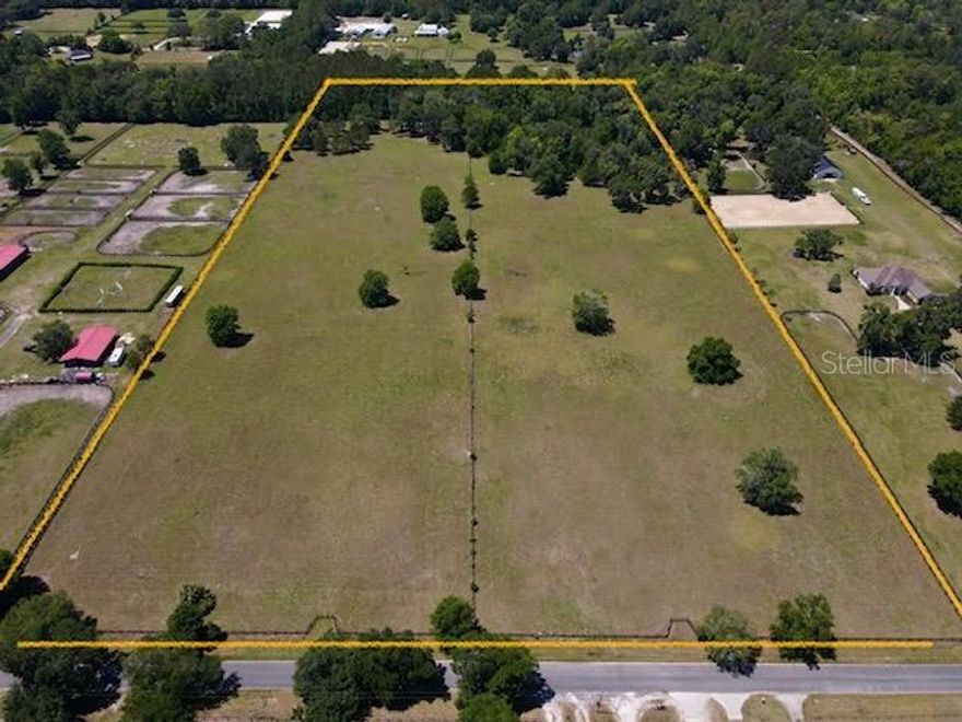 Tucked away on a beautifully canopied and quiet street in the heart of Ocala’s prestigious NW horse country, this 20+ acre property offers the perfect blank canvas to bring your dream farm to life. Surrounded by some of the area’s top training facilities and competition venues, you’ll be ideally positioned between the World Equestrian Center (8.5 miles) and HITS (4 miles). With two separate parcels included, there’s flexibility to build exactly what you need—whether that’s a private training operation, a peaceful retreat, or a world-class equestrian facility.