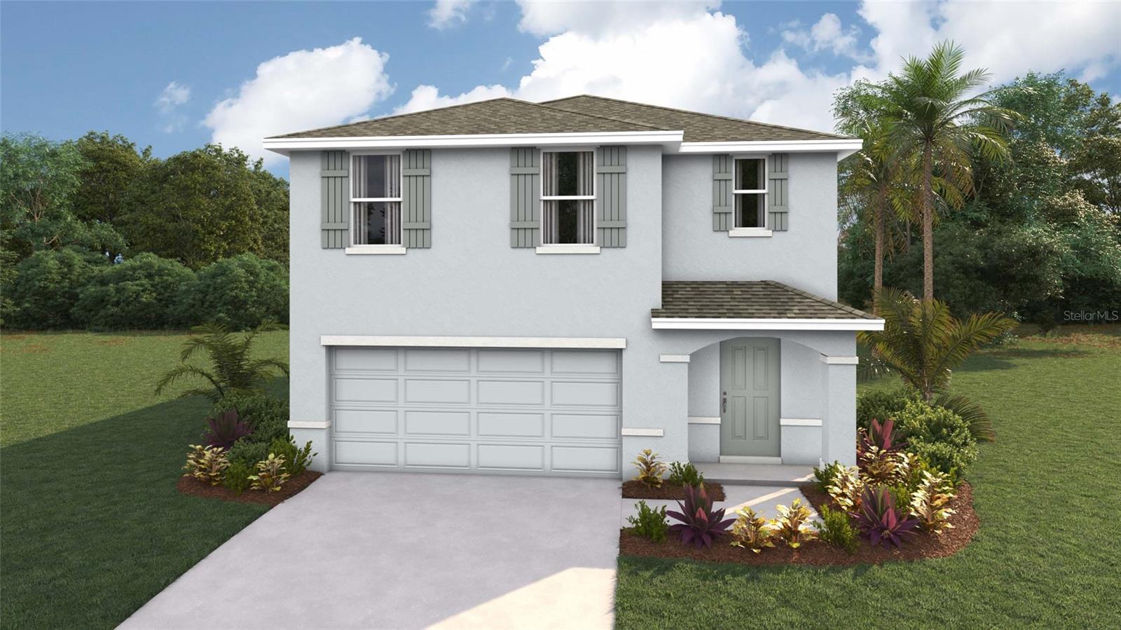 One or more photo(s) has been virtually staged. Under Construction. Welcome to the epitome of modern living in this two-story, 5-bedroom home with an open-concept downstairs. The ground floor seamlessly integrates the living, dining, and kitchen areas creating a spacious and inviting atmosphere. The primary bedroom is located upstairs, with an ensuite bathroom and walk-in closets. The kitchen is well-equipped with a stainless-steel range, microwave, built-in dishwashe. The laundry room has a washer and dryer hook up. This home offers a perfect blend of shared living spaces and private retreats. Welcome home to a perfect synthesis of style and practicality. Pictures, photographs, colors, features, and sizes are for illustration purposes only and will vary from the homes as built. Home and community information including pricing, included features, terms, availability and amenities are subject to change and prior sale at any time without notice or obligation. CRC057592.