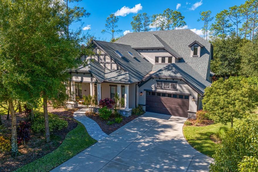 This stunning home caught the attention of HGTV and will be featured in an upcoming show.  This home is in the quaint community of Pine Cove Estates, a hidden gem in the heart of luxury living. This custom-built beauty, which was constructed by renowned Adobe Builders in 2016, offers the perfect blend of elegance, innovation, and comfort. Nestled within a gated community of only 11 homesites, this immaculate property sits on a meticulously landscaped 1-acre lot with an east-facing orientation, providing stunning sunset views over your private oasis. As you approach, you'll be captivated by the inviting glass double door entry, dramatic cathedral ceiling, and stunning chandeliers. The outdoor living space is exceptional, featuring a heated pool, spa, and kitchen.  In addition, a custom-built pavilion which includes bar height counters, a mounted TV, filtered water and ice maker, a putting green, and a firepit for those enchanting nights under the stars.
This 5-bedroom, 5.5-bathroom home is a testament to architectural excellence. The main living level offers a spacious primary bedroom and a guest bedroom for convenient and comfortable living. On the upper level, three additional bedrooms and a theater room with a 100’ projection TV await, making this home perfect for family and guests. The chef's kitchen is a culinary delight, equipped with quartz counters, 42" wood cabinets, a tile backsplash, a Thermador gas stove, and a wine bar. Plus, there's a whole-house Sonos sound system for your enjoyment. Custom plantation shutters, a central vac, and a water softener have been added for extra convenience. With three air conditioner units, you'll enjoy top-notch climate control. In addition to the 2 attached garages, this home features a detached garage which is air conditioned and is currently being used as a gym.  The exterior of the home was freshly painted in 2024. This property is within the A-rated school district. Schedule a private showing today!