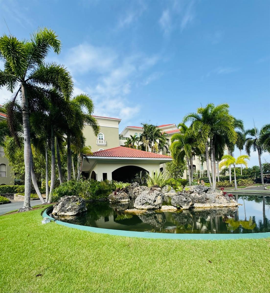 Experience luxury living at the exclusive Plantation Village at the Dorado Ritz Reserve. This beautifully remodeled two-story penthouse spans over 4,200 sq. ft. and is one of only five penthouse units in all of Plantation.
The residence features 4 bedrooms, 4.5 bathrooms, a fully equipped kitchen, and two private terraces/balconies. Additional amenities include a deeded private underground 2-car garage, storage space, and two golf cart parking spaces.
The elegant Plantation Village condominium offers two elevators, 24-hour lobby service and surveillance, emergency backup generator, and water reservoir. Enjoy access to world class amenities including the private Encanto Beach Club, Spa Botánico, Fitness & Wellness Center, Tennis Center, Watermill Aquatic Adventures Park, and two TPC golf courses.