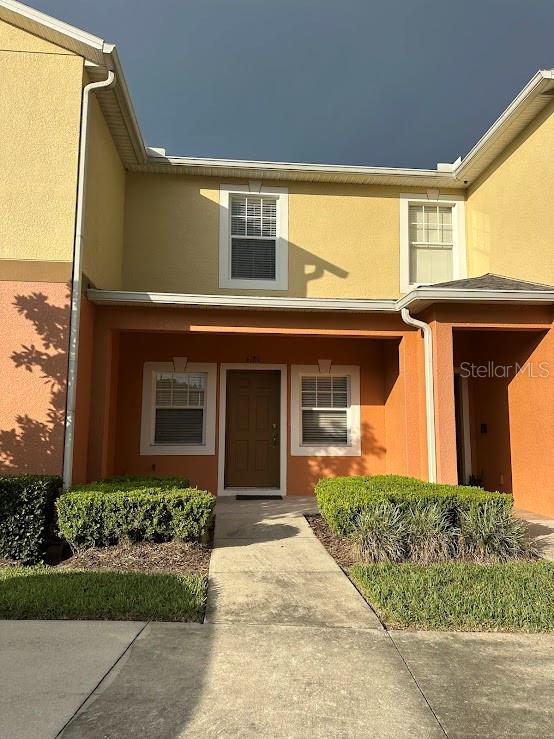 Spacious 2 bed, 2.5 bath two-story townhouse with pond views! Main floor features open living/dining, kitchen with porch, laundry, and half bath. Upstairs offers both bedrooms, including a primary suite with dual closets and pond view. Vinyl flooring throughout, no carpet. This is the best building in the community as the pool is right next to this building behind the mailboxes.