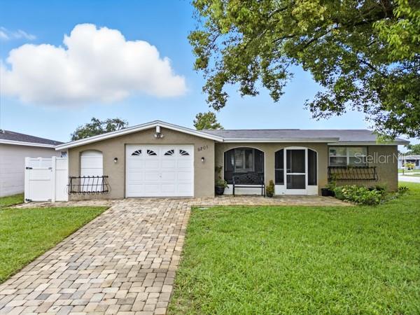 Beautifully maintained 2-bedroom, 2-bath home on a spacious corner lot in Port Richey! This property is move-in ready and offers the perfect balance of comfort and investment potential. Major updates include a new roof in 2023 and AC in 2021. Inside, you’ll find stylish plantation shutters, modern flooring throughout, and a bright kitchen with stainless steel appliances.
Enjoy morning coffee on the screened front porch or unwind in the enclosed rear porch overlooking the large, fully fenced backyard—a great space for relaxing pets, or entertaining. The paved driveway and one-car garage add curb appeal and convenience.
Located in a non-flood zone, this home not only reduces insurance costs but also ensures peace of mind. Its prime location places you close to shopping, dining, parks, and Gulf Coast beaches, making it an excellent choice for a full-time residence, vacation home, or rental investment.
Schedule your showing today!