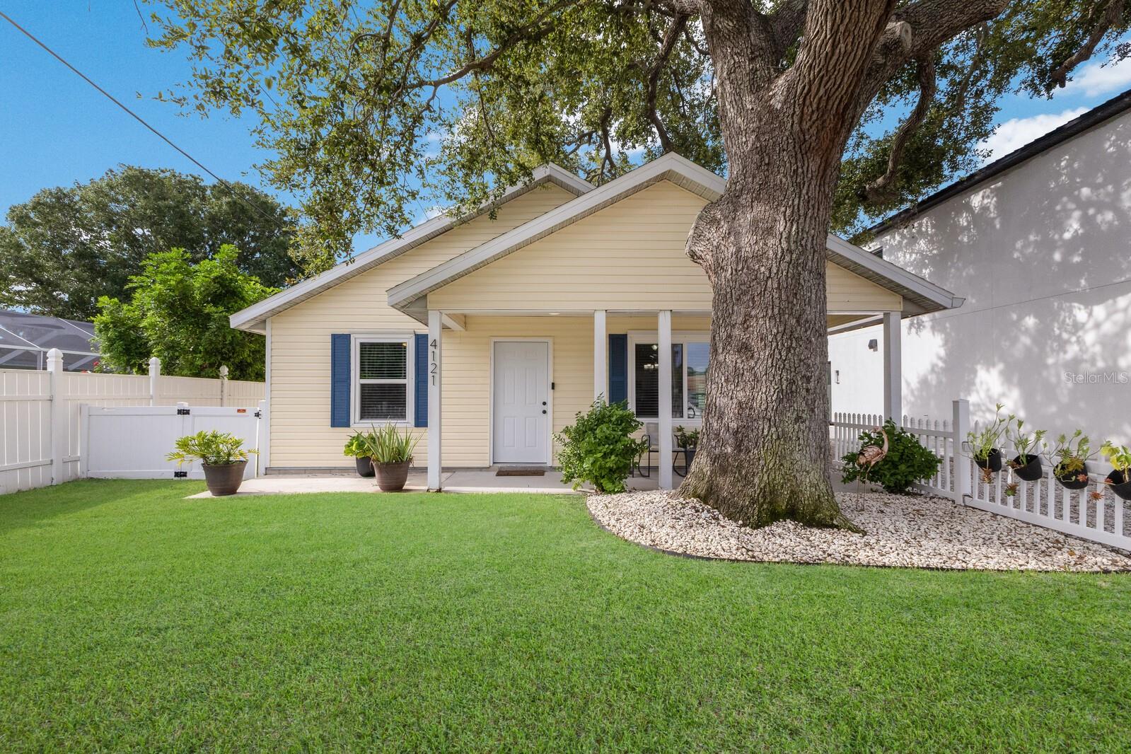 Welcome home to this charming and completely worry-free home in the heart of West Bradenton! This adorable 3-bedroom, 2-bathroom residence is the perfect blend of cozy living and modern convenience.
Step inside to a home designed for a relaxed Florida lifestyle – All new luxury vinyl flooring throughout. The versatile 1-car garage with its own window AC unit offers the ideal space for a home office, a gym, or a creative studio. The thoughtful layout includes a convenient interior laundry room, making daily chores a breeze.
You can truly unpack and start living, thanks to a host of recent upgrades. The home boasts a newer roof (2022) and AC system (2023), an updated irrigation system (2023), and new impact windows and doors (2022) for your peace of mind. The entire backyard is enclosed by a brand-new vinyl fence (2023), creating a private oasis for the family , pets, or just quiet relaxation.
Enjoy your morning coffee on the covered front porch or host a barbecue on the open back patio. An extra storage shed provides plenty of space for all your tools and toys.
The location can't be beat! You're centrally located with quick access to great shopping, delicious dining, and fun local activities. Best of all, you're just a short drive away from the world-famous, pristine beaches of Anna Maria Island.
With no HOA, no flood zone, and no rental restrictions, this home offers incredible flexibility as a fantastic primary residence or a smart investment property. Don't miss your chance to own this wonderful West Bradenton gem!