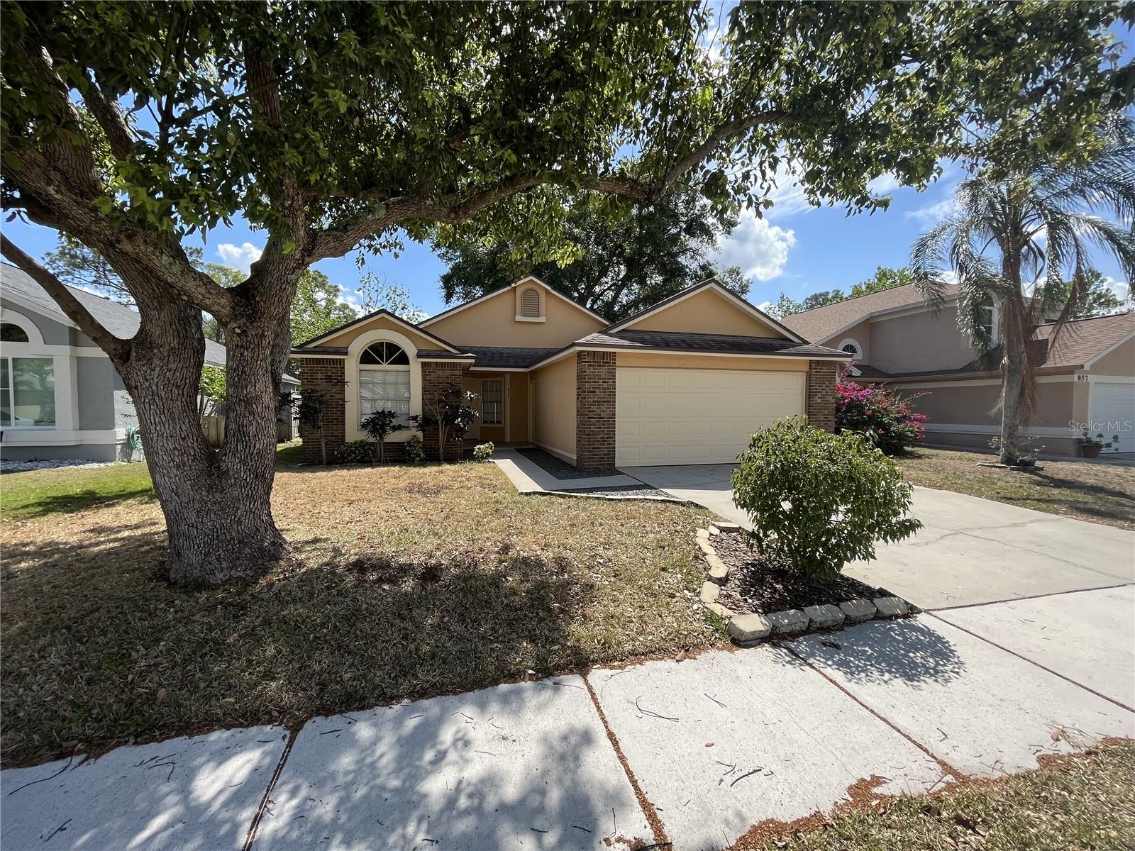 Welcome to your dream home in Lake Mary, Florida! This beautiful 3 bedroom, 2 bathroom home, including a washer and dryer, boasts 1,165 sqft of living space and is move-in ready. The entire interior has been freshly painted, giving the home a clean and modern look. Luxury vinyl flooring adds a touch of elegance and durability to the home's main living areas.
Both bathrooms have updated fixtures and finishes, ensuring your daily routine is comfortable and stylish. The screened-in patio is perfect for relaxing or entertaining, and the fully fenced-in backyard provides plenty of privacy and space for outdoor activities.
Located in the heart of Lake Mary, this home is just a short drive away from local shops, restaurants, and entertainment options. Plus, the community offers access to top-rated schools and beautiful parks. Don't miss out on this opportunity to own a beautiful home in a great location!