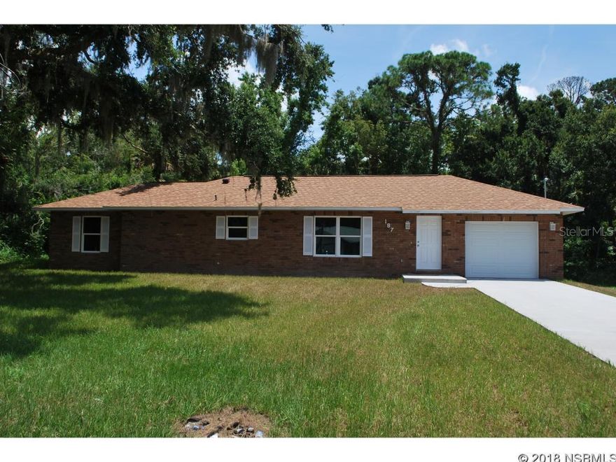 BRAND NEW! BLOCK HOME BUILT BY WELL KNOWN WILLIE WOOD. PORCELAIN PLANK  TILE  IN LIVING AREA, CARPET IN BEDROOMS. WATER SOFTENER. DOUBLE PAIN WINDOWS, SOFT CLOSE CABINETS. BE THE FIRST TO SEE THIS HOME!