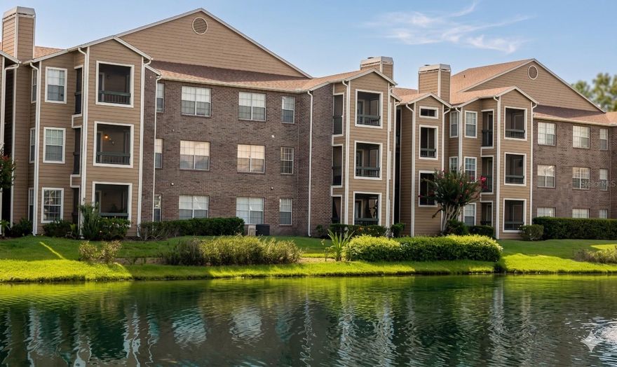 Spacious and bright 1-bedroom, 1-bathroom first-floor condo located in the desirable Regency Gardens Condominium. This unit features an open layout with integrated kitchen appliances, creating a comfortable and functional living space. The bedroom offers a spacious closet, and the unit includes a full bathroom, washer, and dryer for added convenience.

Residents enjoy resort-style amenities including a beautiful clubhouse, two swimming pools, fitness center, playground, lighted tennis court, sand volleyball court, spa/jacuzzi, and sauna. Conveniently located near major highways, Orlando International Airport, downtown Orlando, shopping, dining, and grocery stores.