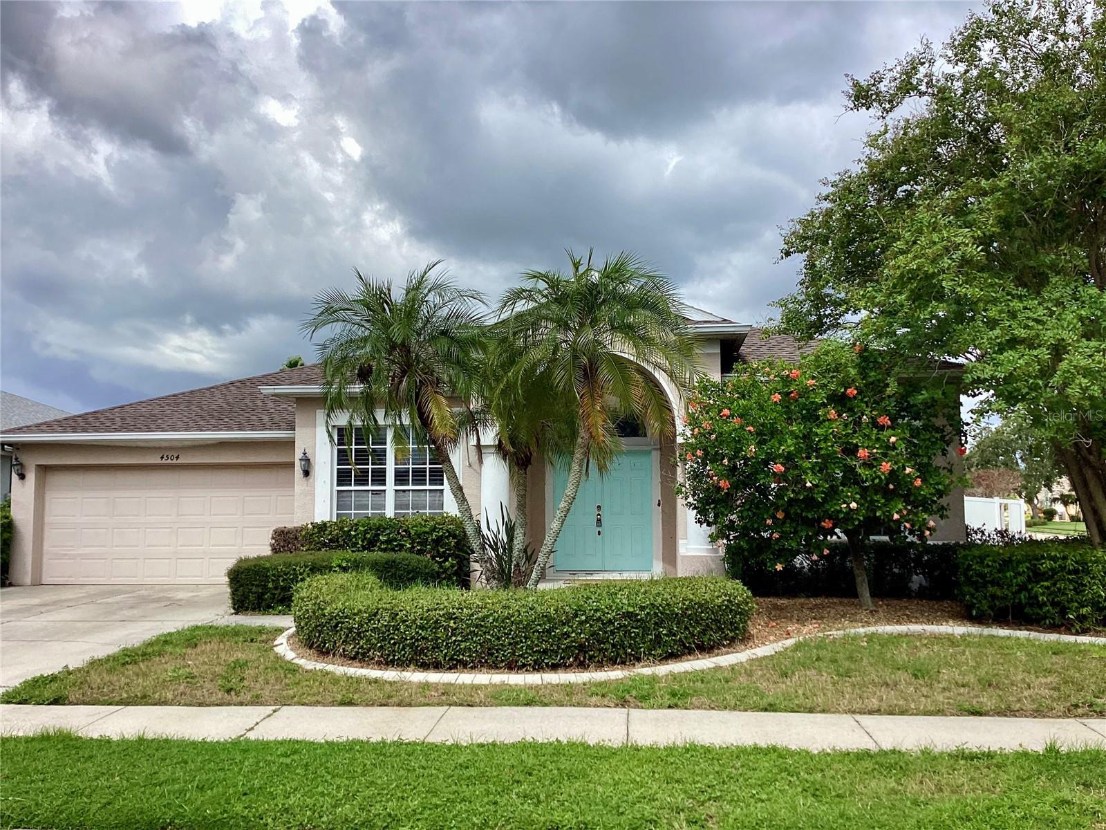 A wonderful opportunity awaits for the right buyer who can see the potential in this charming Sabal Harbour pool Home. This spacious 4-bedroom, 2-bath home offers 2,736sf of living space and an open-concept floorplan that's ideal for both relaxing and entertaining. The kitchen is a chef's dream come true, with ample storage and countertop space that is built for entertaining. The primary bedroom has gorgeous flooring and an en-suite bath with dual sinks and walk in closet. There are 3 other bedrooms plus a large den that can be used as an office or hobby room. The oversized corner lot is .34 acres with a large pool and cage. This is the home you have been dreaming about fixing up to be your forever home!. Sabal Harbour has NO CDD fees and the HOA is only $69/month. The community features a resort style heated pool, clubhouse, playground, basketball, tennis courts, and is located in a great school district. The roof was redone in 2023 and the home was repiped in 2000. If you are looking for a great opportunity in a great location, then look no further. Easy to show.