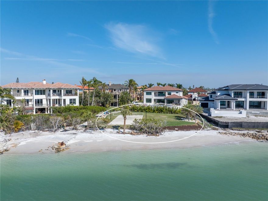 CAN BE SOLD WITH MLS NUMBER: A4641964. A truly once-in-a-lifetime opportunity, this pristine Gulf-front parcel with naturally white sand along the breathtaking shores of Siesta Key’s exclusive northern tip. As one of the last remaining buildable Gulf-front lots on the island, this expansive property presents an unparalleled canvas to create a custom waterfront estate or an exceptional investment in luxury real estate.
Positioned in one of Florida’s most coveted coastal enclaves, this direct beachfront lot provides a rare combination of privacy, prestige, and proximity. A short ride leads to the vibrant Siesta Beach and Village, yet the setting remains peacefully secluded, offering an idyllic retreat for those seeking both tranquility and convenience.
Endless Possibilities on the Gulf! Creative Seller Financing Available!

Consistently ranked among the world’s top beaches, Siesta Key is celebrated for its powdery sand, crystal-clear waters, and vibrant island culture. This exclusive Gulf-front property not only offers a rare chance to own a piece of this world-renowned paradise but also represents a sound long-term investment in one of Florida’s most sought-after luxury markets.

Whether you seek to build a personal beachfront sanctuary or develop a estate that defines Gulf-front luxury, this extraordinary Siesta Key lot provides the perfect foundation for an unparalleled coastal lifestyle. Opportunities of this caliber are exceedingly rare—seize the chance to craft your dream on one of the most spectacular stretches of beachfront in the United States.