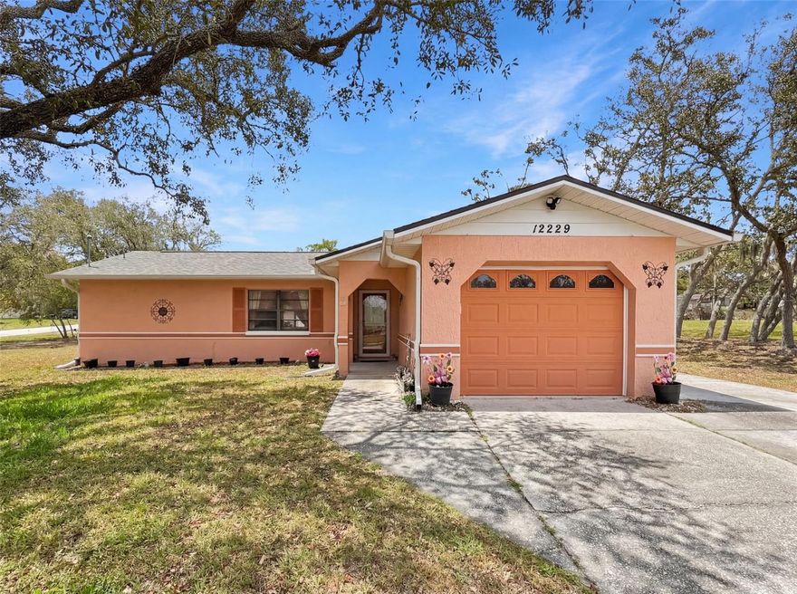 Centrally located and full of character, this 2-bedroom, 2-bath home with a one-car garage sits on an oversized corner lot and offers the warmth and comfort of a well-loved home. The current owner has cared for the property for over 20 years, and it shows in the inviting atmosphere throughout.
Major updates provide peace of mind, including a roof installed in 2023 and a newer AC system that is only six months old.
The spacious lot offers added privacy and room to enjoy outdoor living, gardening, or future possibilities. Conveniently located near restaurants, shopping, and medical facilities, with an easy commute to Tampa.
A wonderful opportunity to make this welcoming property your next home.