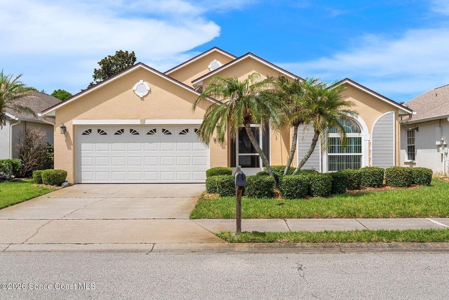 LOCATION! LOCATION! LOCATION! This gem has been loved by its original owner in this quiet sought after Suntree community. With 3br, 2bath a sprawling open floorplan, salt water/heated pool and lakeside views, look no further and just say YES. Thermal pane windows and hurricane protection makes this the perfect place to call home. County taxes and only one HOA is even more reason to hurry. Close to all things including shopping, beaches, restaurants. Don't miss your chance to live your best Florida life today!