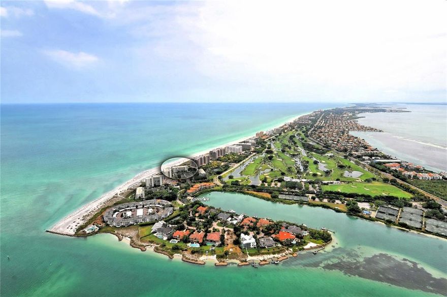 Enjoy direct views of the Gulf of Mexico from this completely renovated turnkey 2-bedroom, 2-bath end unit condo/hotel at the award-winning luxurious Inn on the Beach at Long Boat Key Club. The Resort at Long Boat Key Club has numerous amenities including 45 holes of golf, tennis, fine dining, marina, spa, and maid service. Unit is currently in the Rental Program. Enjoy the pool, and private pampering that both guests and owners receive. Located near St. Armand's Circle, with numerous shops and restaurants, this vacation and income property is a must!!