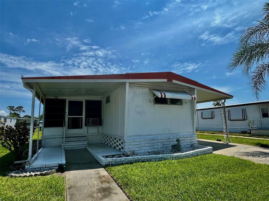 Located in the desirable Tarpon Shores community in beautiful Tarpon Springs, this FULLY FURNISHED 2BR/2BA mobile home offers comfortable Florida living with the added benefit of owning the land — no lot lease! Features include a utility shed with washer & dryer, side screened in Florida Room, plus a roof replaced in 2021 for added peace of mind. Unparalleled 55+ Community Amenities & Value Tarpon Shores offers an exceptional array of activities, creating a vibrant & active community for its residents: Community Center: The bustling hub for social gatherings and events. A Sparkling Swimming Pool: Perfect for refreshing dips and soaking up the Florida sun. Pickleball Courts: Stay active and engage in friendly competition. Full Chef's Kitchen: Ideal for community potlucks & special events. A Billiards Room & Card Tables: Enjoy games and good company with neighbors. A Library: For a quiet retreat for reading and relaxation. Shuffleboard: Classic fun for all skill levels. Beyond the fantastic facilities, Tarpon Shores fosters a strong sense of community with numerous clubs, including a lively Social Club & an engaging Women's Club. Throughout the year, residents enjoy a diverse calendar of activities, making it easy to connect with new friends. Experience true worry-free living with low maintenance fees that cover a comprehensive list of services: water, sewer, cable, internet, common grounds, yard & pool maintenance. Plus, benefit from the convenience of a full-time Office Manager and Property Manager on-site, dedicated to the community's smooth operation. Embrace the Tarpon Springs Lifestyle: Living in Tarpon Shores means embracing the rich culture and natural beauty of Tarpon Springs, a unique Gulf Coast city. Famous for its historic Sponge Docks, you can explore authentic Greek restaurants, charming boutiques, and witness sponge divers in action. Beyond the docks, Tarpon Springs offers: Pristine Beaches: A short drive to stunning Gulf beaches like Fred Howard Park Beach and Sunset Beach, perfect for swimming, sunbathing, and breathtaking sunsets. Outdoor Recreation: Enjoy boating, fishing, kayaking, and paddle boarding in the calm waters of the Gulf and its many bayous. The Pinellas Trail, a paved multi-use path, is also nearby for walking and biking enthusiasts. Cultural Attractions: Discover local art galleries, museums, and enjoy various festivals and events held throughout the year that celebrate the city's Greek heritage and vibrant community spirit. Dining & Shopping: From fresh seafood to quaint shops, Tarpon Springs offers an array of culinary experiences and unique shopping opportunities. Quaint Downtown: Explore the historic downtown area with its unique shops and local eateries. Tarpon Shores offers more than just a home; it offers a lifestyle of comfort, convenience, and community in one of Florida's most enchanting cities. You own the land! The 40K land share is included in the list price and can be financed through the HOA.