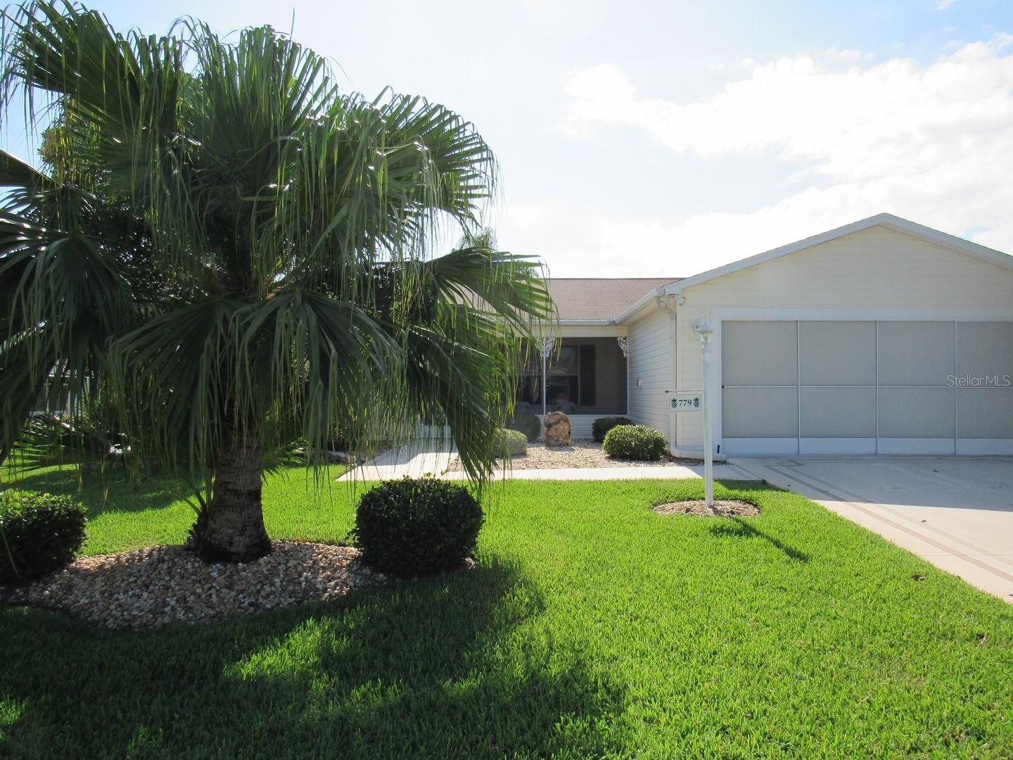 RENT BEFORE YOU BUY!!! Great three bedroom two bathroom House with enclosed front porch and a enclosed lanai. King size bed in the master bedroom with large walk in closet and walk in shower. Twin beds in guest room, third bedroom is used as a den/office with a day bed and the guest bathroom has a tub/ shower combination. Indoor washer and dryer in utility room. Kitchen has a breakfast bar has seats for 3. Dining room has seats for 4. Flat top cook stove with oven. Enclosed lanai with a table to enjoy the weather or a meal at. Nice backyard with mature landscaping. Also has a screened front porch with seating and a screen on the garage door. This home is really nice and very comfortable, just waiting for you to visit. Bring your clubs and book now. Village of Polo Ridge, Close to Hwy 466 shopping dining and more.
July-October: $2480/month | November: $3000 | December: $3565 (all plus taxes & fees) PLEASE CALL FOR PEAK SEASON(JAN-MAR) & WEEKLY RATES