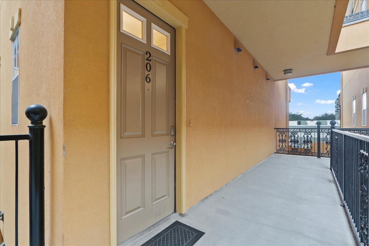 Step into the charm of New Orleans-style living right here in Gainesville. Inspired by classic French architecture, Jackson Square was built in 2007 using concrete block and red brick, offering both elegance and peace of mind. Beautiful wrought iron balconies add character and provide a lovely spot for your morning coffee.
Located on the second floor, this unit features soaring 10-foot ceilings. Each bedroom comes with its own private bathroom and spacious closet, making it ideal for roommates or guests. Multiple sets of French doors fill the home with natural light, and the open-concept layout seamlessly connects the kitchen, dining, and living areas. The large breakfast bar and granite countertops are both stylish and practical — perfect for entertaining.
Positioned just three blocks from the northwest edge of the University of Florida campus, it’s only an 8-minute stroll to Library West and just 16 minutes to The Swamp — Ben Hill Griffin Stadium. Publix is just a block away, and an array of restaurants and cafes are right around the corner. This is true urban living where a car is optional!
The condo allows for 6-month minimum rentals, making it a smart choice for investors or future Gators. Pets are welcome — up to two, with a combined adult weight limit of 60 lbs. Assigned, covered parking spot #7 is included.