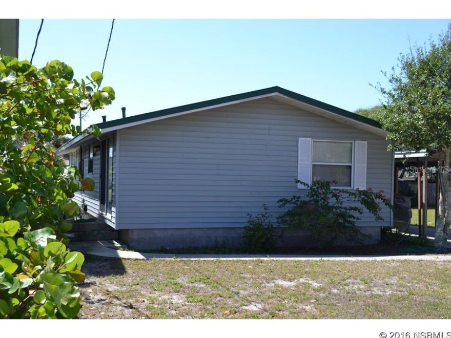 Most inexpensive house on the Beachside! Amazing opportunity to live the Beachside New Smyrna lifestyle! This three bed two bath is in a great location and just needs a little TLC to become your beautiful home or beach getaway! This one won't last long!! ;Water: City