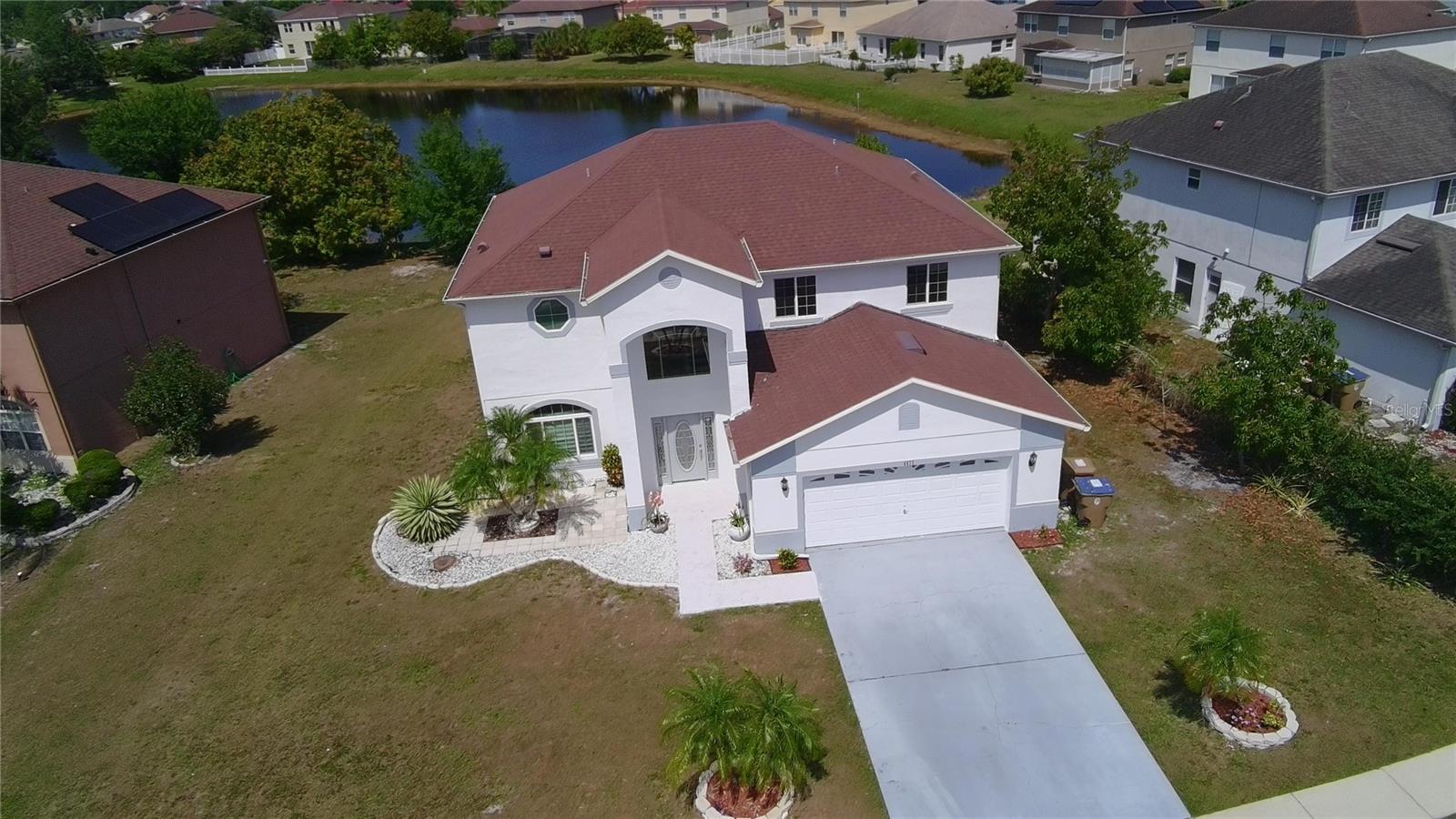 Spacious 4-Bedroom Lakeview Home with Modern Updates – Move-In Ready!
Welcome to 4573 Ficus Tree Road, a beautifully updated and generously sized home offering 4 bedrooms, 2.5 bathrooms, and over 3,000 square feet of living space in a serene Kissimmee neighborhood. With a stunning lake view, enclosed porch, and a spacious backyard, this home is perfect for relaxing, entertaining, or simply enjoying Florida living at its finest.
Inside, you’ll find a freshly painted interior and exterior (2025), creating a clean and inviting atmosphere throughout. The layout includes a separate living and dining room, a cozy family room, and a small loft upstairs—ideal for a home office, play area, or reading nook. All four bedrooms are located upstairs, offering privacy and plenty of space for family or guests.
The kitchen overlooks the family room, making it easy to stay connected while cooking or entertaining. The dedicated laundry room adds everyday convenience, and the 2-car garage provides ample storage and parking.
Recent updates include: New A/C unit (2025), New windows (2018), Roof replaced (2016)
Enjoy peaceful mornings or relaxing evenings on your enclosed porch while taking in picturesque lake views. With a large backyard, there’s plenty of room to create your dream outdoor space.
Located just minutes from schools, shopping, dining, and major roadways, this move-in ready home combines comfort, space, and value—inside and out.
Don’t miss your chance to make this lakeview gem your own—schedule your private showing today!