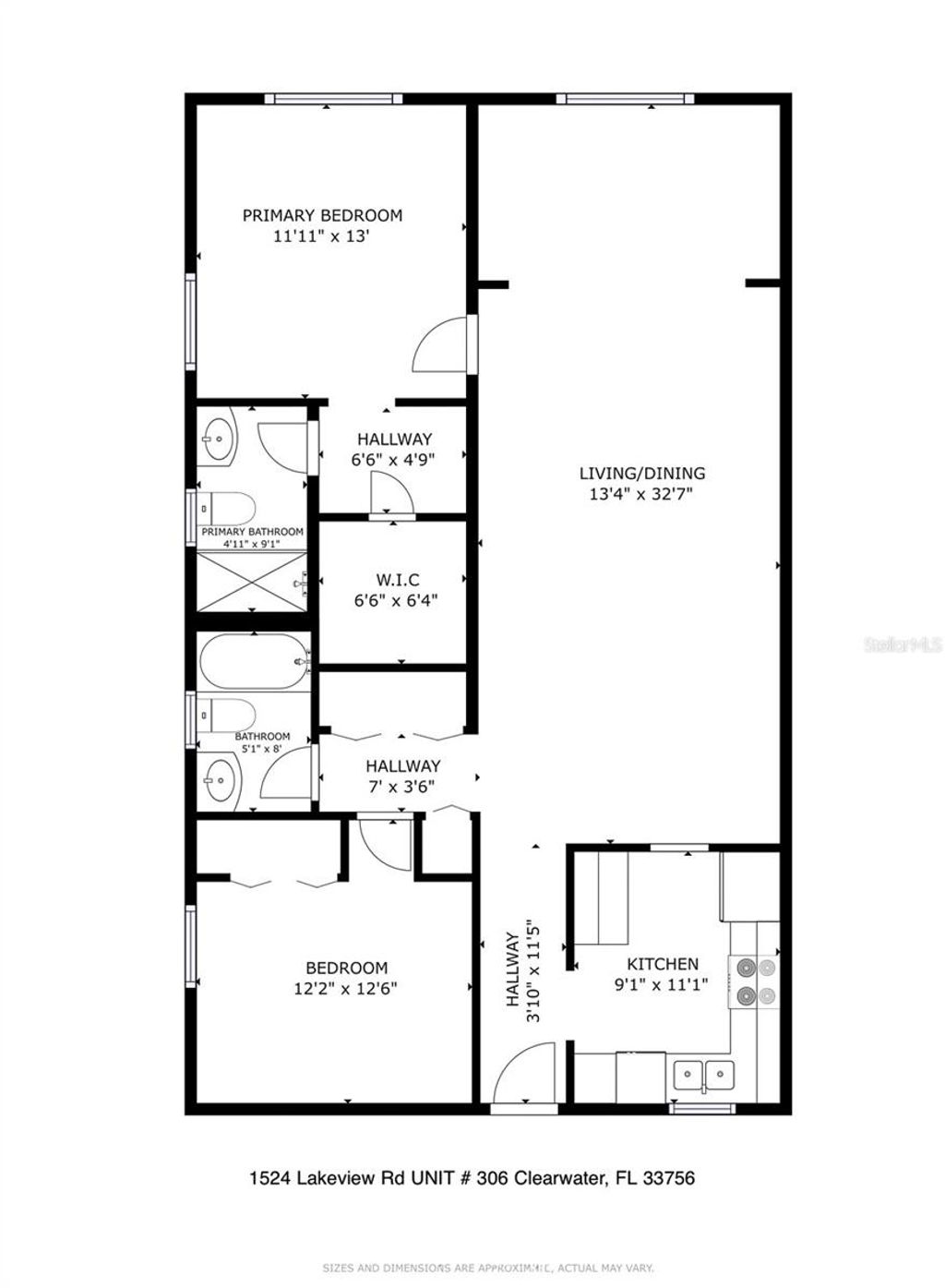 Photo of 1524 Lakeview Rd #306, Clearwater, FL 33756 (MLS # TB8428871)