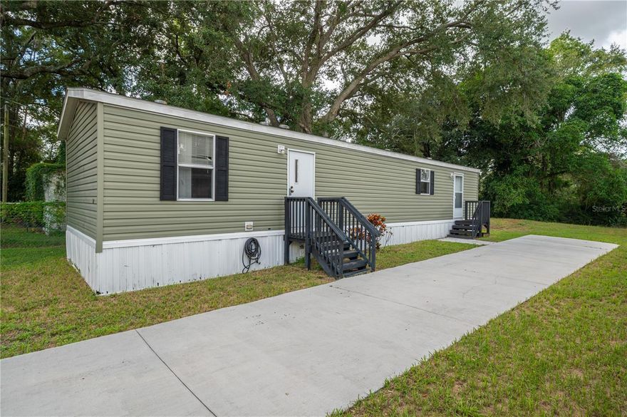 Charming 2-Bedroom, 2-Bath Manufactured Home – Move-In Ready!

This 2019 manufactured home offers modern living with a spacious, open-concept layout that’s perfect for comfortable, everyday living. The primary bedroom features an ensuite, while the second bedroom is conveniently located near a full guest bathroom, making this home ideal for both owners and guests.

The bright, airy living room flows seamlessly into the dining area and fully equipped kitchen, complete with a convenient breakfast bar perfect for casual meals or entertaining.

Enjoy the added convenience of an in-home laundry area, making household chores a breeze. The home is situated on a fully fenced lot, providing privacy and a safe space for pets or outdoor activities.

Ready for immediate move-in and priced to sell, this home won’t last long—don’t miss your chance to make it yours!