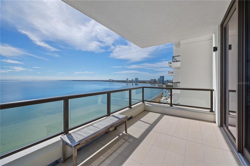 Presenting 2103 Bayshore Blvd unit 1705,  an exquisite residence within the opulent Hyde Park House, the latest condominium masterpiece in Historic Hyde Park by the visionary developer behind ONE St. Petersburg. This remarkable dwelling spans over 2400 square feet, featuring three bedrooms accompanied by three and a half bathrooms. Capture breathtaking panoramas of Hillsborough Bay, Hyde Park, and the Downtown Tampa skyline from the thoughtfully designed balconies.
The Inman residence exudes grandeur with its 10-foot ceilings, expansive terraces and a generously spacious floor plan. The owner's suite boasts a walk-in closet and a top of the line modern vanity, while additional highlights include a sizable laundry room, an 8 decorative paneled entry door, and 8 interior doors. Revel in the luxury of high-quality appointments such as  contemporary cabinetry with quartz countertops, a chef's kitchen equipped with Gaggenau appliances and an electric induction cooktop with option for gas, a mesmerizing built in feature for your fridge and a front-load Electrolux washer and dryer, and large porcelain tile flooring.

The building's amenities redefine contemporary living, offering a private secured parking garage with two parking spaces, climate-controlled storage, controlled entry to the building and elevators, and a 24-hour concierge. Residents will find solace and entertainment in the landscaped, elevated waterfront amenity plaza, featuring a resort-style pool and spa, a covered summer kitchen with a gas grill and gas fire pit, as well as a fitness center and social room.
This 22-floor architectural marvel stands as a symbol of elegance on Bayshore Boulevard, presenting only 70 exclusive residences. Conveniently walkable to South Tampa's premier shops, dining, and nightlife, Hyde Park House solidifies its position as one of the most sophisticated and coveted addresses in South Tampa. Schedule your private tour today!