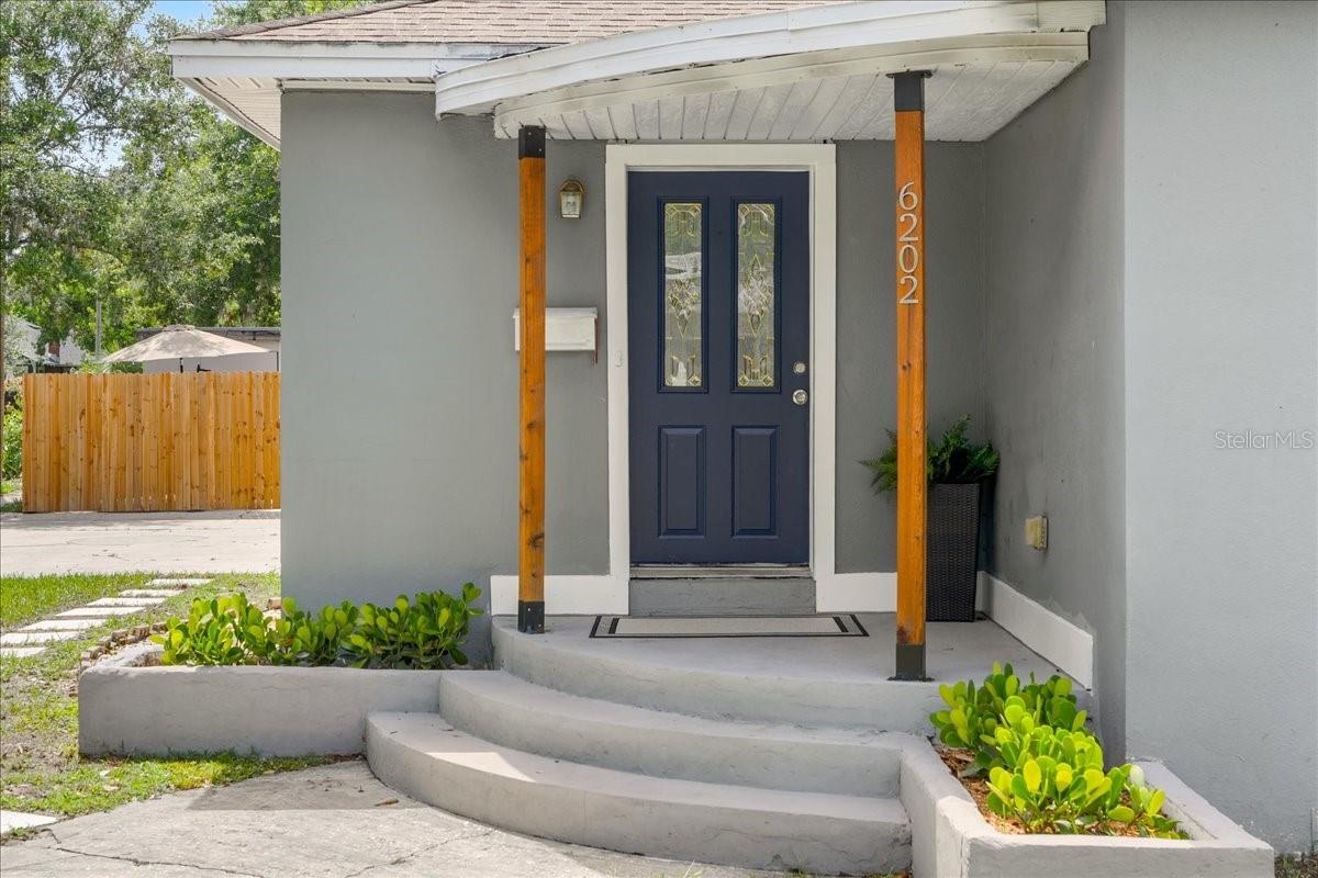 Charming 3-bedroom, 2-bath pool home nestled in the heart of Old Seminole Heights! This wonderful non flood zone residence features original wood flooring in the main living area and two bedrooms, blending timeless character with modern updates. The renovated bathroom offers dual sinks and a soaking tub. The kitchen is perfectly situated in the center of the home and includes shaker style cabinetry with honed marble countertops, farm sink, gold hardware, stainless steel appliances, and a breakfast bar. The kitchen, dining and family rooms—all finished in stylish porcelain tile. The spacious third bedroom (optional home office/gym/flex space) includes luxury vinyl plank flooring, dual closets, an en-suite bath, and convenient indoor laundry. Step outside to a fully fenced backyard with so much room for all the activities! Don’t miss your chance to live in one of Tampa’s most sought-after historic neighborhoods. This home is ideal for hosting cookouts, game nights, pool parties with friends and family but is also minutes to downtown Tampa and walking/biking distance to ice cream and coffee shops and to visit the area breweries and restaurants!