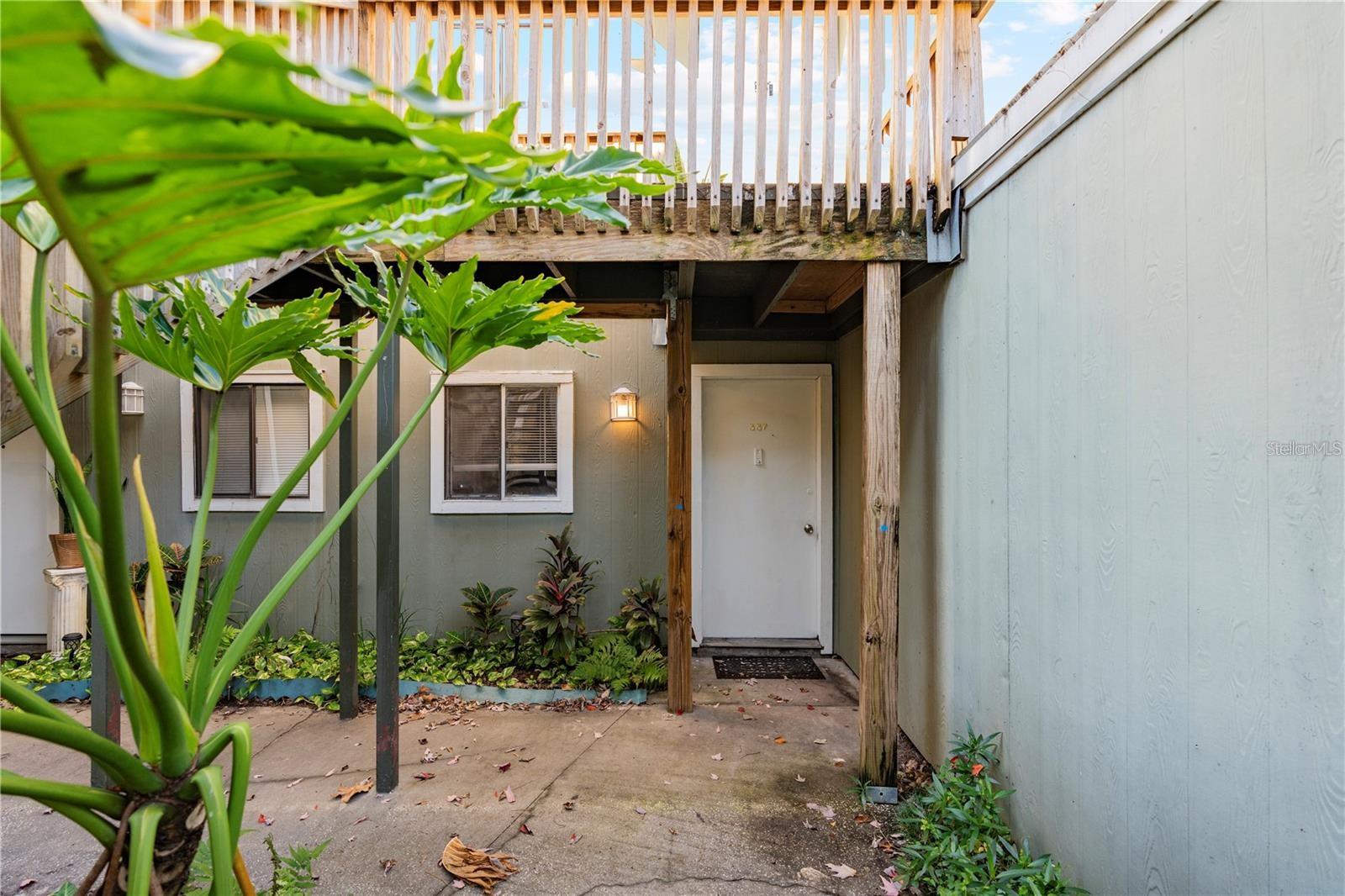 Just Reduced!! Great opportunity. This well-maintained unit offers a combination of functionality, comfort, and an excellent location. The unit features tile throughout, plenty of natural light, ample storage, bright kitchen, and a covered patio that opens to a green, open space. A private laundry closet with washer and dryer is conveniently located on the back porch. Furniture conveys. The property’s location in a highly regarded school district adds further value. Just minutes from Full Sail University, UCF, Rollins College, and Valencia College, the unit is also close to airport. Nearby amenities include local dining, golf courses, entertainment venues, boutique shops, parks, and walking trails. Popular destinations like Park Avenue, East End Market, and Leu Gardens are all easily accessible. Winter Park Woods residents have access to different recreational facilities.