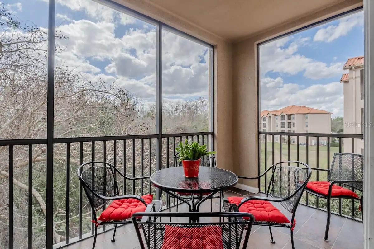Welcome to Tuscana Resort! This beautifully maintained 3-bedroom, 2-bathroom top-floor condo offers stunning golf course views and a spacious private balcony with sliding glass doors—perfect for enjoying the Florida sunshine. Located in the gated, Mediterranean-style Tuscana Resort Orlando by Aston, this unit is zoned for short-term rentals, making it an ideal vacation home, investment property, or full-time residence just minutes from ChampionsGate and less than 10 miles from Disney Resorts.
Inside, you’ll love the open floor plan, granite countertops, wood flooring, and the split-bedroom layout for added privacy. The primary suite is tucked away at the front of the unit, while the two guest bedrooms are located in the back.
Enjoy resort-style amenities including a 24-hour gate, concierge, heated pool and spa, splash pad, Tiki bar, restaurant, playground, fitness center, clubhouse, cabanas, and a private movie theater. The HOA fee covers cable, internet, water, phone, trash, and exterior maintenance, making for truly carefree living.
Close to top restaurants, shopping, healthcare, and with easy access to I-4—this is Florida living at its best!