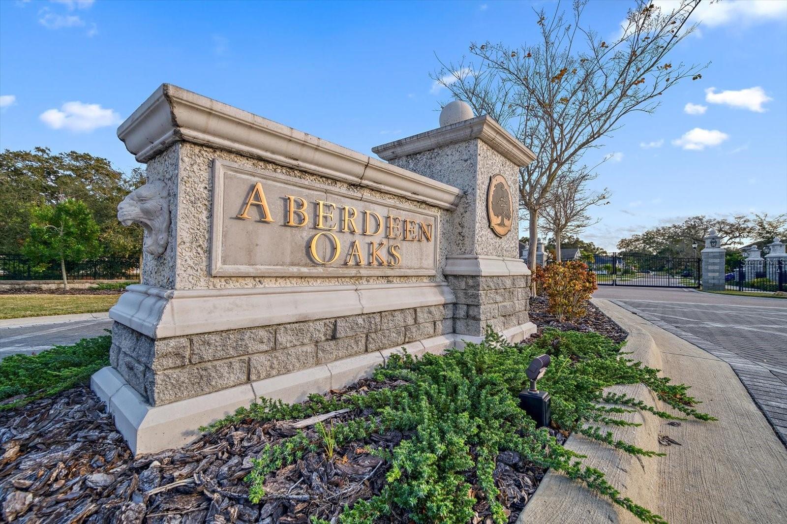 ABERDEEN OAKS SUB - Residential