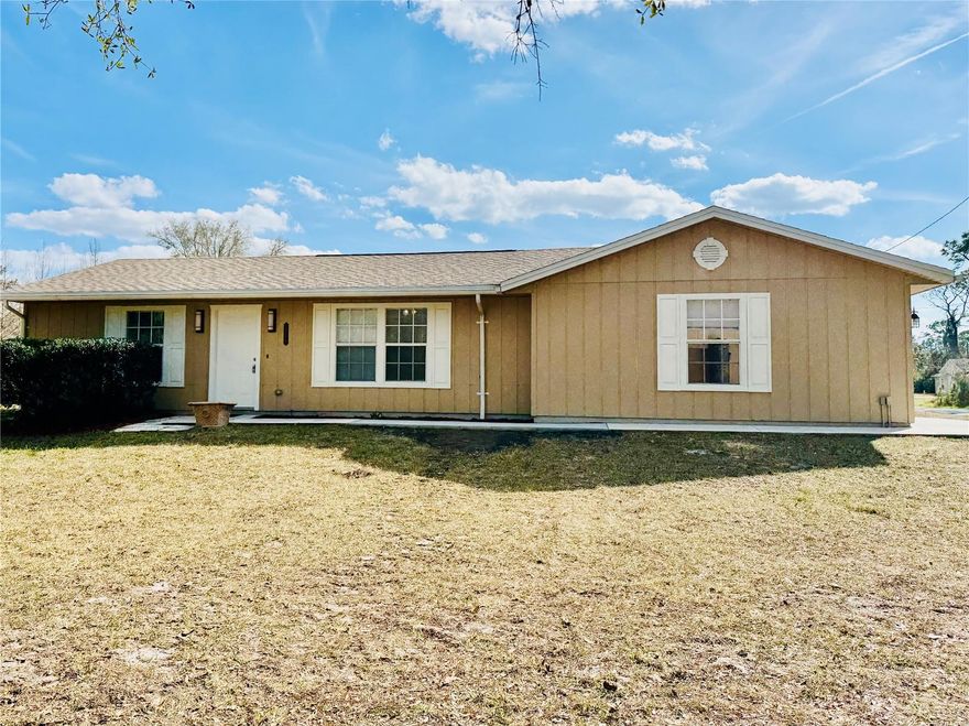 This home has a brand new roof, new extra wide drive way and many more upgrade, located on a very spacious corner, plenty of room for RV's. Has a fully fenced in area.  Includes a large shed in the back.