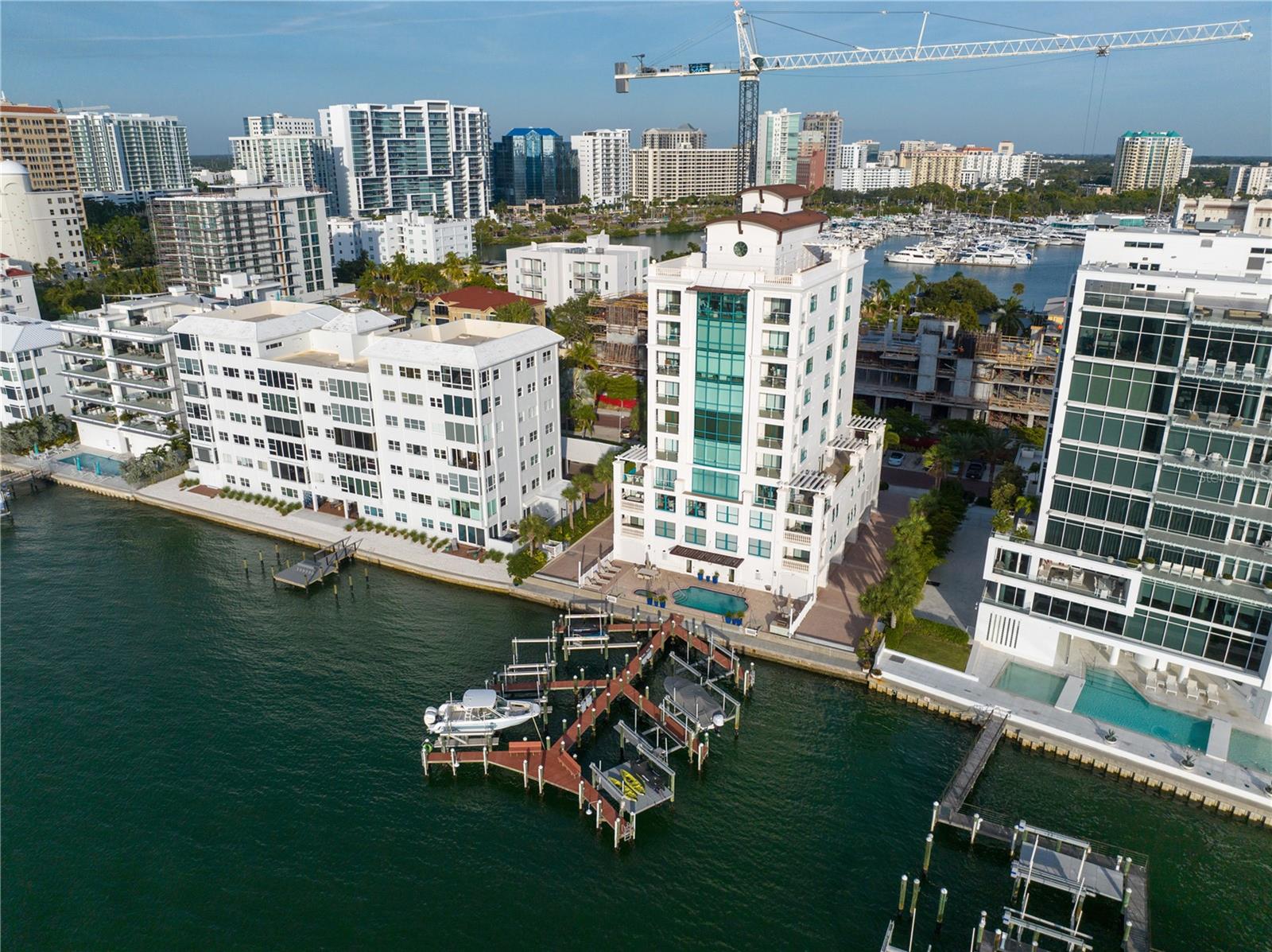 DOWNTOWN Sarasota MAJESTIC BAY Residences on GOLDEN GATE POINT available FOR LEASE. This luxury condominium has stunning views that offer sweeping 360 degree WATER VIEWS of Sarasota Bay, the Ringling Bridge, the Keys, and Downtown Sarasota. The exclusive private residence 701, is on the 7th floor level, and occupies the entire floor with 3000+ square feet of living space. ANNUAL UNFURNISHED THREE BEDROOM. Private elevator from lobby to the residence's foyer. THREE BEDROOMS en-suites, plus a DEN/OFFICE, and open concept kitchen. Private TWO CAR GARAGE. Heated Pool and Spa with Outdoor Grill, Fitness Room, Club Room, Conference Room, and a Roof Top Terrace. Move in and enjoy the conveniences of Sarasota Downtown lifestyle on GOLDEN GATE POINT. Great opportunity to experience a luxury waterfront residence in a premium location. Golden Gate Point, a charming neighborhood with brick-adorned streets, illuminated by streetlights. Prime location with easy access to Lido Beach, and St. Armand's Circle. Downtown Sarasota's offerings, including parks, marinas, restaurants, Tiki huts, and a wealth of arts and culture. Ready for you to move in JUNE 2025. No Pets/No smoking. First, last and security deposit.