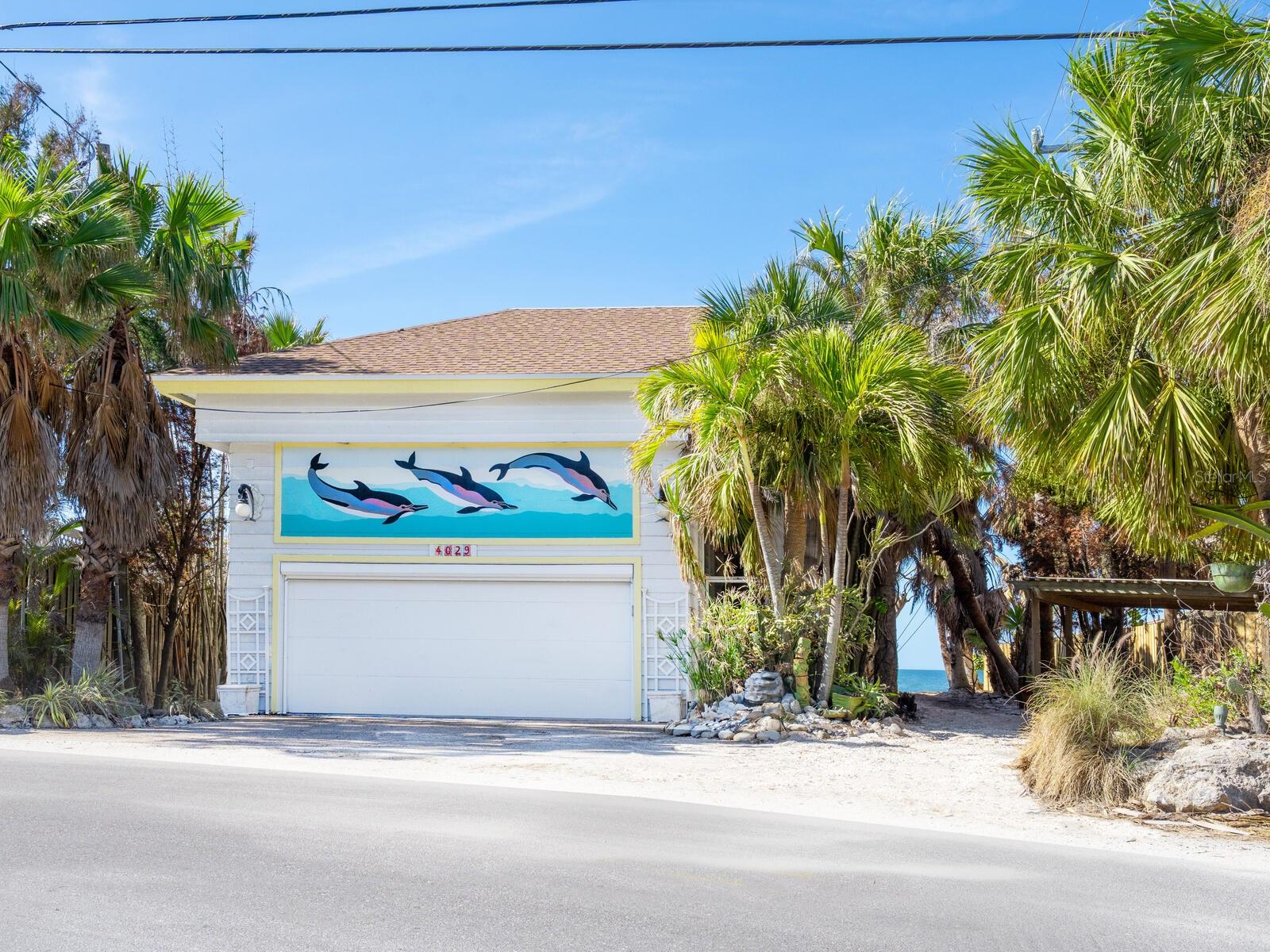Discover the charm of the Dolphin House, a cherished artist’s residence and retreat, now available for you to create your coastal paradise! This unique property boasts over 100 feet of direct beachfront, providing breathtaking views and soothing sounds of the ocean right at your doorstep. Gulf-front living: Enjoy the home as your turnkey retreat while planning the build of your dream residence. Protected shoreline: A grandfathered-in rock revetment along the beach offers storm protection, adding longevity for your investment. Prime location: Conveniently near the north bridge entrance to Casey Key, making island access a breeze. Local dining and amenities: Stroll to nearby favorites, such as the Casey Key Fish House and Tiki Bar or the popular Deep Lagoon Restaurant, ideal for dining and gathering with guests and friends. Shopping and services: Just a mile from Publix Shopping Center and Tamiami Trail for all your daily needs. Cultural enrichment: Explore the vibrant offerings of the City of Venice and downtown Sarasota, brimming with art, culture and entertainment options. Air travel convenience: Easy access to several regional airports, including SRQ, Venice, Punta Gorda, Tampa and Fort Myers, making travel simple for residents and guests alike. This is a rare opportunity to own a slice of paradise in one of Florida's most desirable locations. Experience the beauty of Casey Key and visualize your future amid sun, sand and sea.