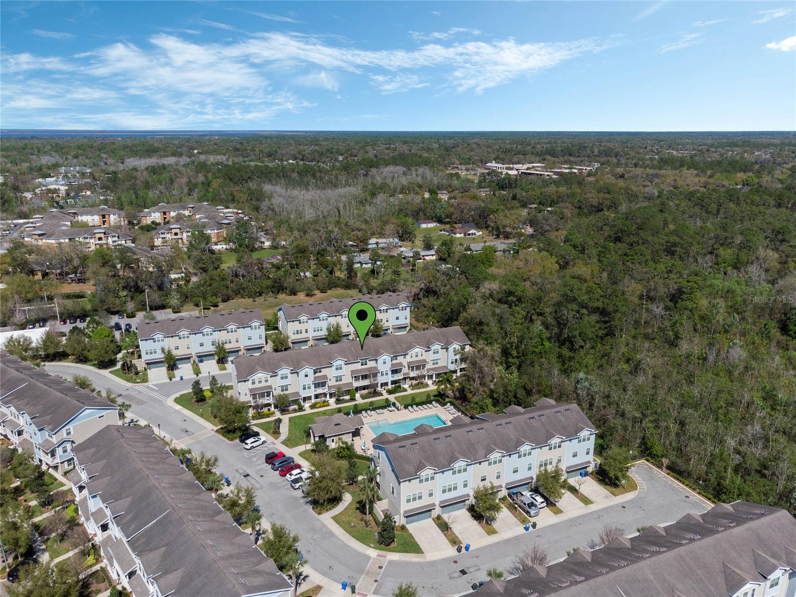 OPEN HOUSE SATURDAY 1-3pm! Welcome to your dream home in the highly sought-after Oviedo Park Terrace community! This beautifully designed
townhome offers the perfect blend of modern elegance, comfort, and convenience. Truly a move in ready beauty- the home was freshly painted
inside and all floors have been replaced with luxury vinyl plank. Kitchen and bathrooms are quartz countertops and the master shower has been
remodeled to include porcelain tile. The 3 Spacious Stories were thoughtfully designed for maximum space and functionality. This home boasts
three bedrooms and four bathrooms. ALL BEDROOMS HAVE ENSUITE BATHROOMS. As you enter the home on the first floor you will find your first
bedroom and bathroom and the attached 2 car garage. Up the first set of stairs you will be amazed by the main living area with huge open
kitchen and great room. Accompanying this floor you will find a 21 ft patio with a view of the sparkling pool. The third floor showcases a large
primary suite with spacious updated shower, dual sinks, and closet space galore. Also on the 3rd floor is the 3rd bedroom with walk in closet and
bathroom This home is perfect for families, professionals, or anyone seeking extra space. It would make a great multigenerational home as well.
Located in the heart of Oviedo, this townhome is just minutes from top-rated schools, shopping, dining, and entertainment. Half-mile to Oviedo
on the Park and Center Lake Park. 3/4 mile to Cross Seminole trail! Easy access to major highways, you’re just a short drive from downtown
Orlando, UCF, and Central Florida’s top attractions. Don't miss out on this opportunity to own a modern townhome in Oviedo Park Terrace!
Schedule your private showing today!