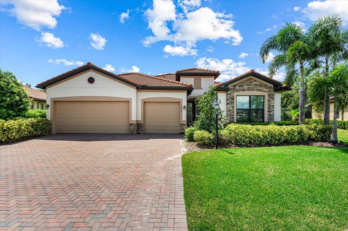 Discover luxury and tranquility in this exceptional pool home, set on one of the most desirable homesites in the Rosedale Golf & Country Club. Backing onto a private preserve, the oversized .39-acre lot provides a serene and secluded setting. The popular Summerville II model offers 2,444 square feet of elegant living space with a split-bedroom layout, including 3 bedrooms, a den, and 3 full baths. These 4 rooms have brand new LVP flooring. The home's design prioritizes privacy and comfort for residents and guests alike; one of the guest bedrooms includes a private renovated ensuite bathroom, while the other is situated in a separate wing of the house with an adjoining bathroom that has had upgrades as well, creating a private retreat. This newer construction home boasts over $100,000 in upgrades, featuring a beautifully renovated gourmet kitchen with a large center island and waterfall quartz countertops and walk-in pantry with a built-in spice rack.
The owner's suite provides a private retreat with dual custom walk-in closets and a spa-like bath with a rainfall shower. Step outside to enjoy the screened pool, lanai, and expansive fenced yard—perfect for outdoor entertaining. With a 3-car garage featuring epoxy flooring, this home truly has it all. Enjoy resort-style living with Rosedale's fantastic amenities, including a championship golf course, tennis courts, a large clubhouse, and a junior Olympic pool, all with NO CDD fees.