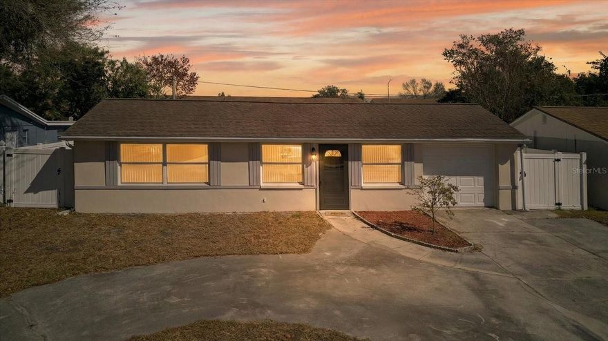 Three bedroom home in convenient area of Port Richey. Minutes from all shopping, restaurants and conveniences. Nice open floorplan for entertaining and family gatherings. Spacious bedrooms. Includes all appliances, fenced in yard. Lots of parking.