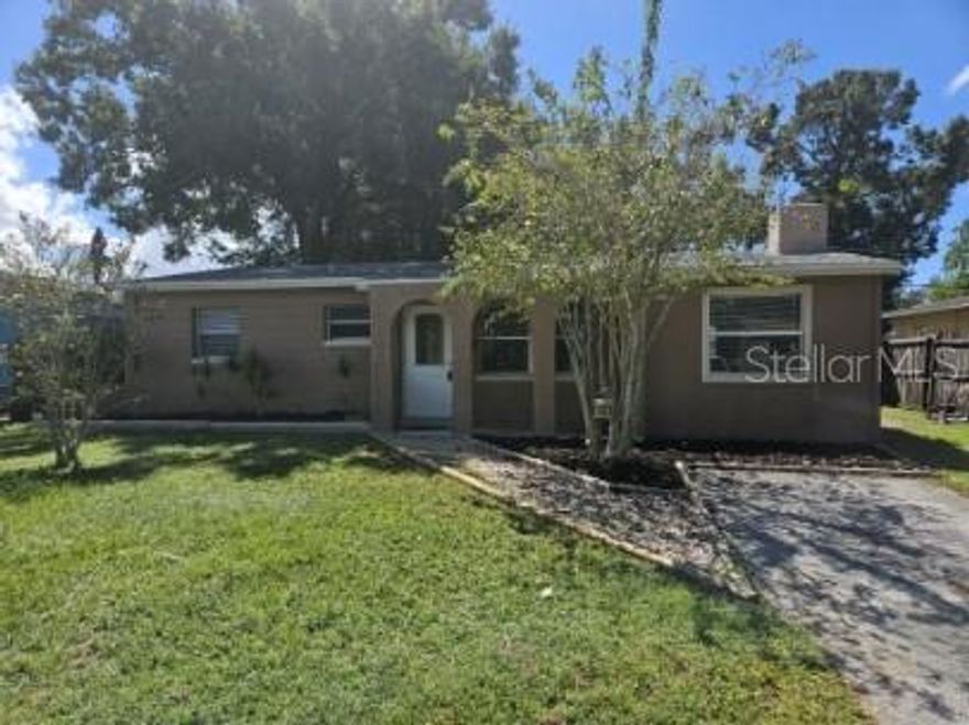 This 2BR/1BA single family home has recently gone through a full renovation inside with new kitchen that features white cabinets, granite countertops, tile flooring throughout the home, new Kitchen appliances (range, microwave, and refrigerator).  The Bathroom has also been renovated with new tile shower, vanity, toilet and flooring.  The home features an additional family room with wood burning fireplace, a separate dining room and large backyard with patio. There is an inside Utility room with washer/dryer.  Small pets are ok with owner approval.  No aggressive breeds.  Tenants must pass $65 application background.  12 months minimum lease.   $100 admin fee, $45 month renters insurance and benefits package required.