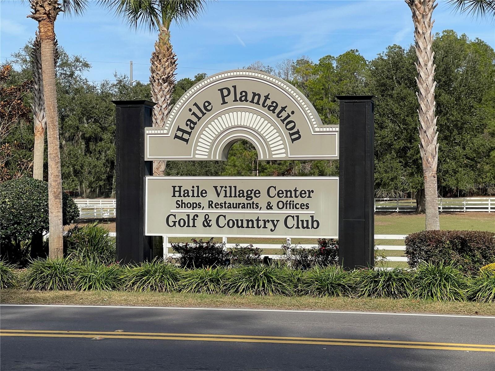 HAILE PLANTATION - Residential