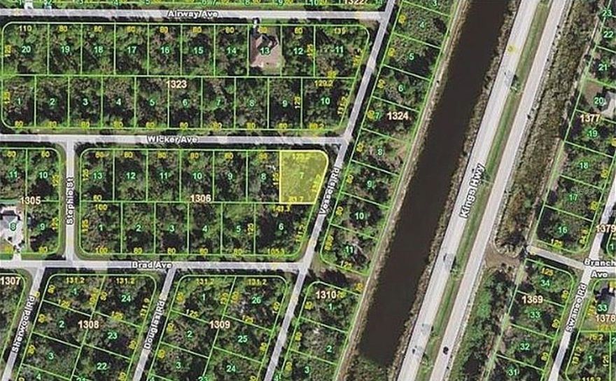 Welcome to 23333 Wicker Avenue, an over-sized vacant corner lot in the heart of Punta Gorda! Perfectly located near the water and in a thriving, up-and-coming area, this property offers endless potential for your dream build. Whether you're envisioning a customer home or an investment project, this lot's prime location and flexibility make it an incredible opportunity. This is your chance to secure a prime piece of Punta Gorda's future! Don't miss your chance - come and see the possibilities for yourself! No HOA.