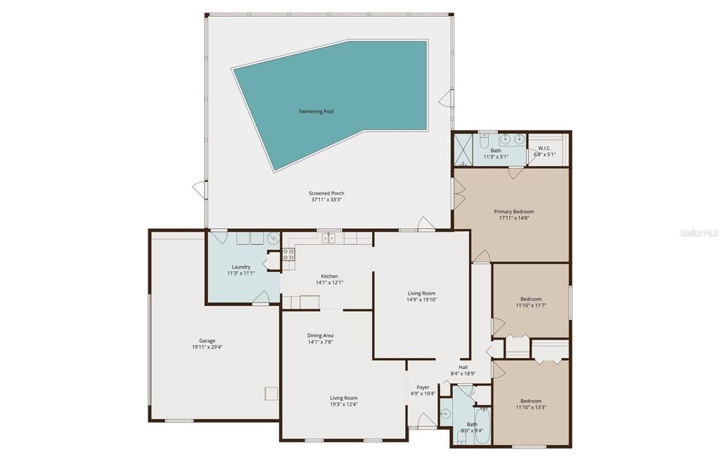 Photo of 1302 Glengreen Lane, Lakeland, FL 33813 (MLS # TB8503806)