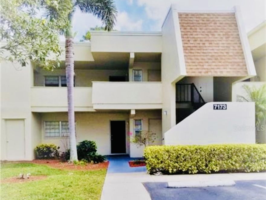 AVAILABLE JUNE 2025 for Summer and Fall. FABULOUS TURNKEY FURNISHED RENTAL with amazing views from the moment you enter this newly renovated 2 bedroom / 2 bathroom condo in sought after Palm Aire Golf and Country Club. All NEW flooring, paint, and lighting throughout. The updated kitchen has lovely cabinets, lots of counter space, granite counters and stainless steel appliances. The main bedroom features a large closet and a walk in closet, stone and tile in the bathroom with dual sinks and a makeup area. The guest room has stunning water and golf views, a new ensuite and two closets. Laundry in unit with new washer and dryer. Lots of storage closets. The living / dining room opens onto a large screened lanai with dining set and rocking chairs. This second floor unit has a numbered parking spot right in front, guest parking, and is right beside the heated pool with a second pool and fitness room just a short walk away. Rent includes water, sewer, trash and grounds care and internet. Tenants may not have pets. Non smoking condo. Palm Aire offers a great place for walking and biking or join the Country Club for golf, tennis, pickle ball, swimming, fitness and or social memberships. Seasonal memberships are available, but not required for this rental. The location is enviable, just a few minutes to the clubhouse and also right in the heart of the University Corridor with a multitude of shopping, dining, and entertainment choices. Easy access to the beaches and downtown as well. Applicants will be required to apply for HOA approval FOR $150 and $250 Cleaning Fee. AVAILABLE  UNTIL DECEMBER 15TH, 2025.