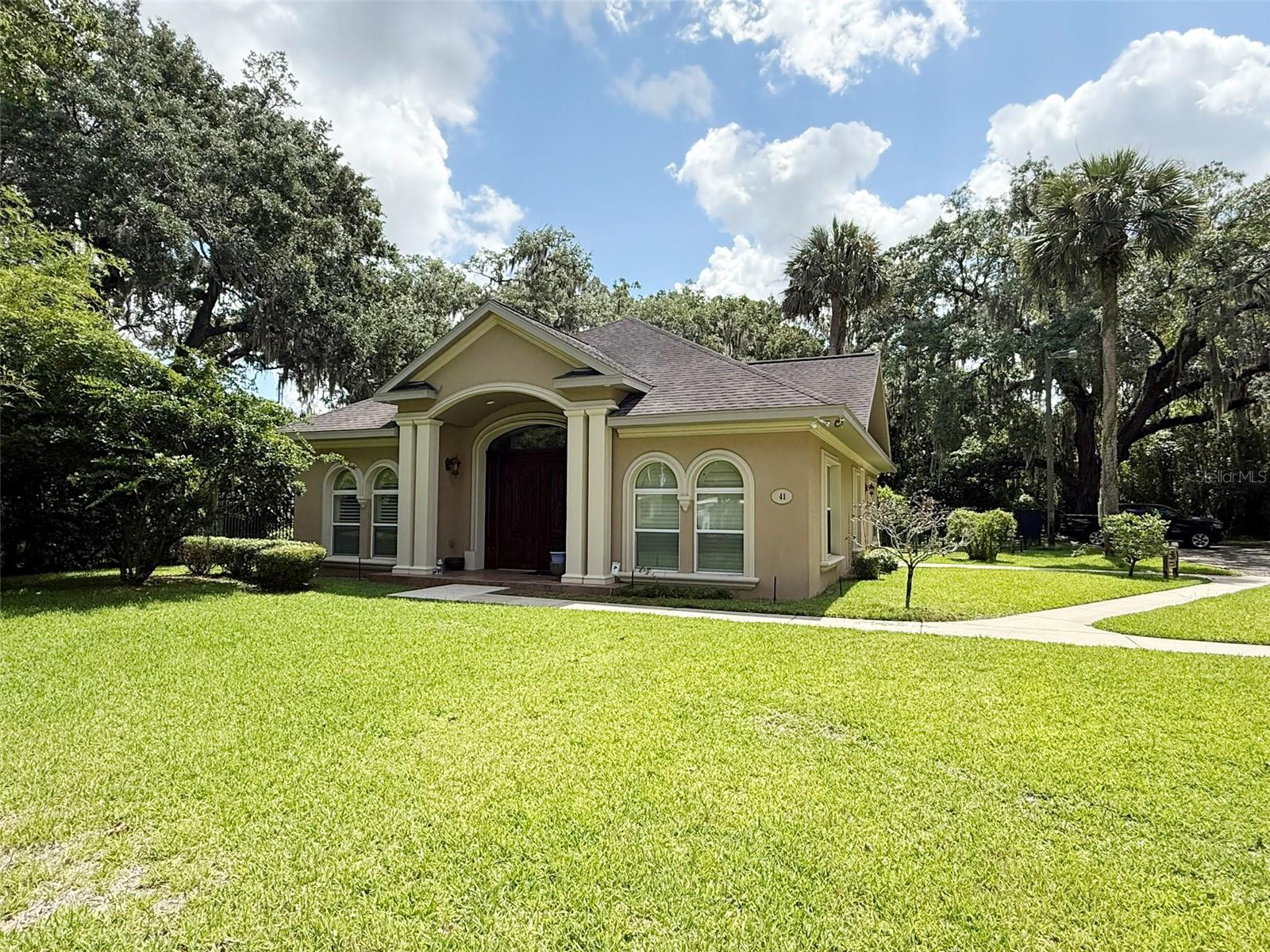 Now available for lease, this exceptional Class A office building is located at 41 SE 9th Terrace in the heart of Ocala, FL. Offering a professional and polished setting with ample on-site parking, the property is ideally positioned just off both E Silver Springs Boulevard and Fort King Street, providing outstanding access and visibility within one of Ocala’s most sought-after commercial corridors. Spanning approximately 1,666 square feet, this true Class A space welcomes you through stately double wooden doors into a spacious reception and waiting area, and features four private offices, a conference room, two restrooms, a well-appointed kitchen, generous storage closets, a copy area with workstation and cabinetry, and a charming outdoor courtyard. Whether you're looking to expand or relocate, this prime location delivers the convenience, quality, and prestige your business needs to thrive. Don’t miss the opportunity to lease premier office space in a high-demand area! NNN estimated at $7.27/SF