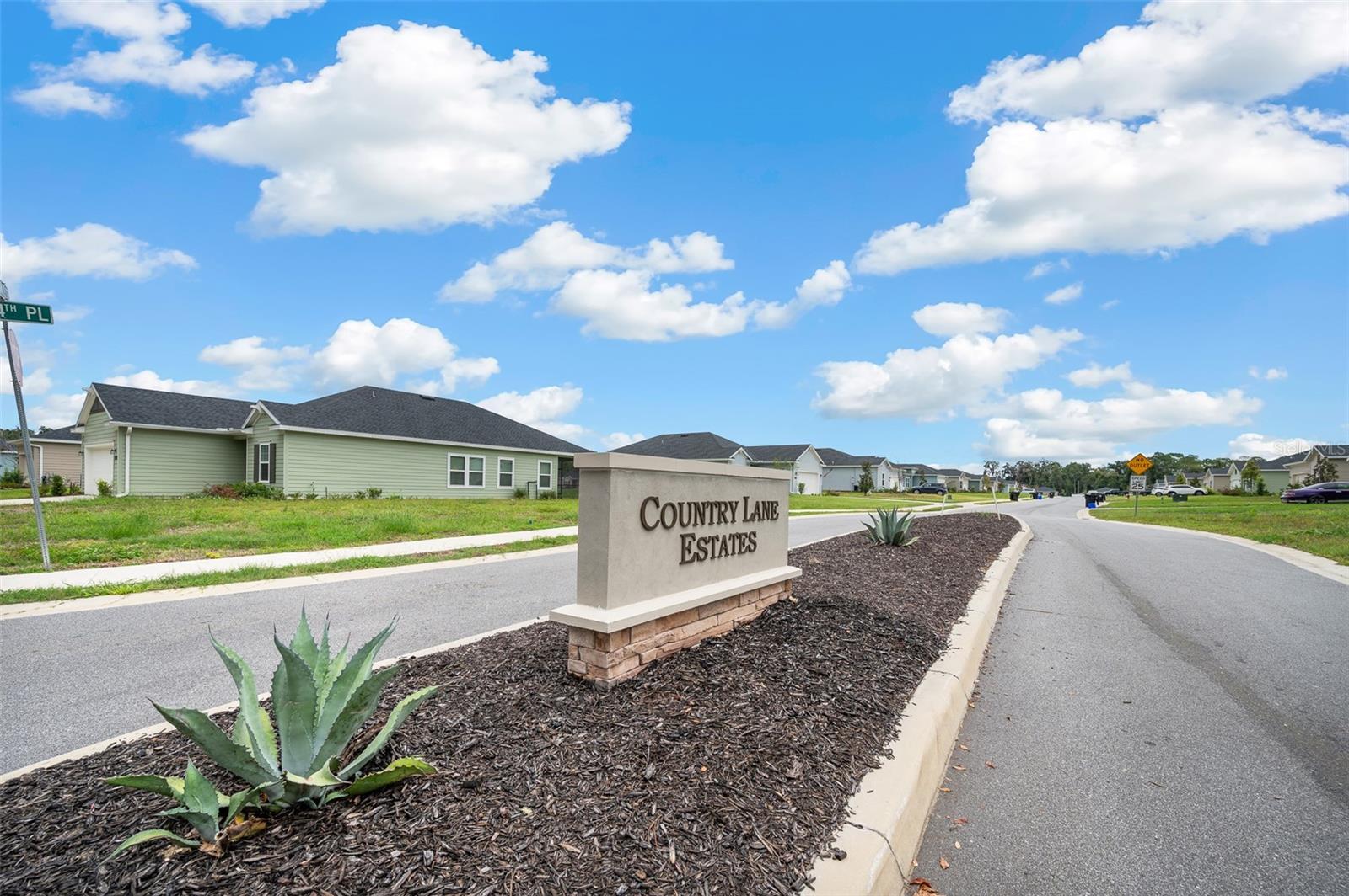 COUNTRY LANE ESTATES - Residential