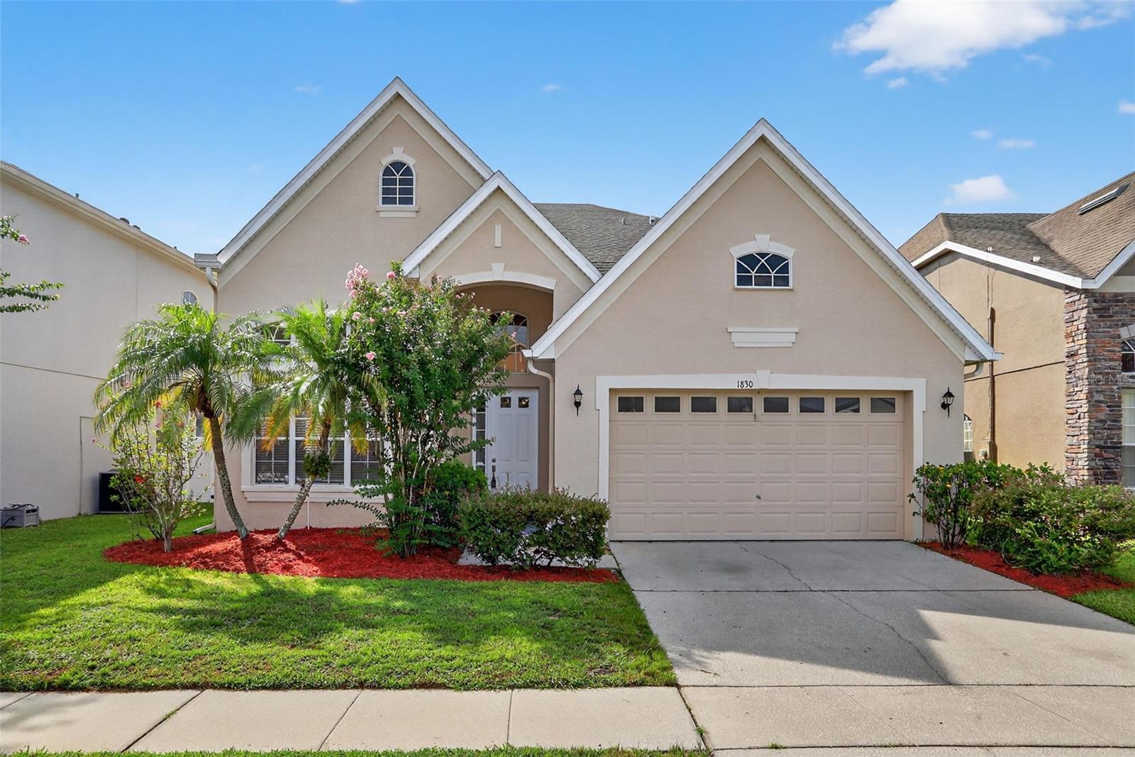 YOUR NEW HOME AWAITS YOU!!! Don't miss out on this beautiful and spacious home in the gated Cedar Bend community which is located in Wyndham Lakes. This spacious home has 4 bedroom, 3.5 bath, 2848 sqft. and also features a brand new roof (2025), freshly painted inside, new vinyl flooring(2025) on the main floor and in lanai. This home has a beautiful kitchen with 42" cabinets, an Island, breakfast bar, Granite counter tops and stainless steel appliances. Master bedroom is located on the main floor with dual sinks, walk in closet, garden tub and a stand up shower. The 2nd floor has 3 bedroom, jack and jill bath and a huge loft with a 2nd bathroom. Conveniently located just minutes from Orlando International Airport, Hunters Creek, Lake Nona Medical City, 417, the Turnpike, Disney, Shopping & Dining.