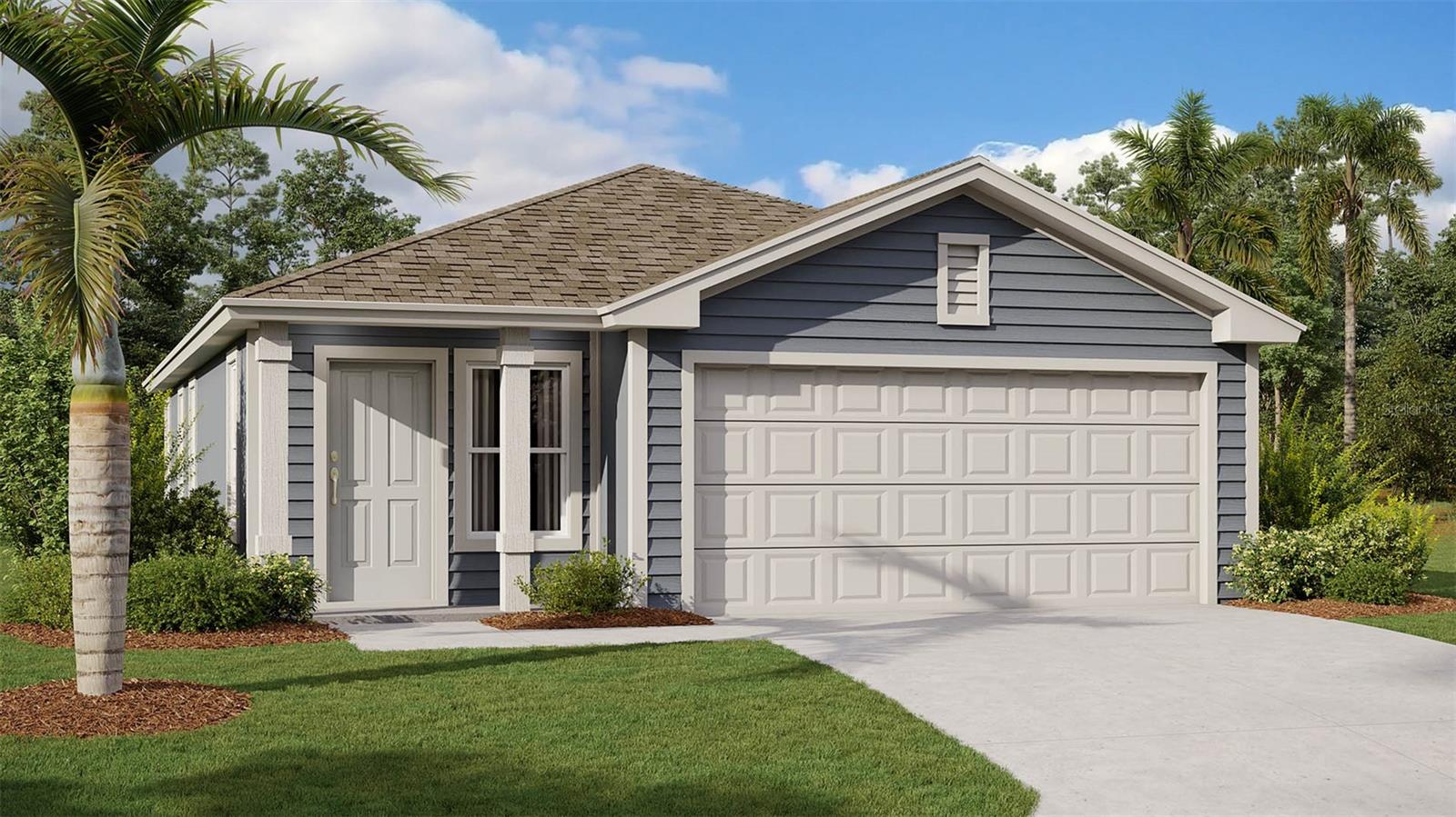 One or more photo(s) has been virtually staged. *Fridge, W/D, Blinds and GDO already included!* Palm Coast Homesites has an additional decorated model home located at 18 Potterville Ln. if you'd like to learn more about our Berkeley home plan.
Welcome to Palm Coast Homesites, a new home community by D.R. Horton in Palm Coast, Florida. These thoughtfully designed one-story homes provide excellent value to homeowners in both location and features. We have over 30 new homes being built within well-maintained and mature neighborhoods.
Located throughout Palm Coast, these homes provide convenient access to I-95 and US-1, making it easy to commute or explore the area's beautiful beaches and attractions. The nearby Palm Coast Town Center offers a variety of shopping and dining options, ensuring that everything you need is just a short drive away.
One of the key benefits of living in our Palm Coast homes is that they come with no HOA fees, providing you with the freedom and flexibility to enjoy your property without additional costs.
Palm Coast Homesites are designed with your lifestyle in mind. Each home includes smart features that increase energy efficiency, helping you save on utilities while reducing your environmental footprint. With quality construction and modern finishes, these homes are perfect for families, retirees, and anyone looking for a comfortable and stylish place to live.
Whether you enjoy hiking in the nearby parks, playing golf, or spending the day on the sandy shores of the Atlantic Ocean, Palm Coast offers a relaxed yet active lifestyle for everyone. We invite you to visit our model homes and see for yourself the exceptional quality and value of our new homes in Palm Coast.
Schedule a tour of Palm Coast Homesites today and learn how you can make every day feel like vacation!