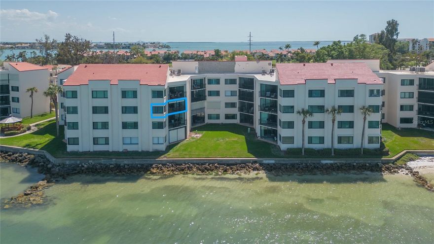 Welcome to island living at its finest in this beautifully maintained 2-bedroom, 2-bathroom waterfront condominium located at 5541 Puerta Del Sol Boulevard S #318 in the desirable community of Isla Del Sol in St. Petersburg. This bright and inviting residence offers stunning views of Boca Ciega Bay, which can be enjoyed from the spacious living area and private balcony. The open living and dining space features tasteful furnishings, mirrored accents that enhance the natural light, and seamless access to the waterfront balcony—perfect for relaxing or entertaining. The updated kitchen showcases granite countertops, stainless steel appliances, and ample cabinetry, creating a stylish and functional cooking space.

Situated within the sought-after La Puerta Del Sol community, residents enjoy beautifully landscaped grounds and a peaceful waterfront setting just minutes from the sand beaches of St. Pete Beach and the vibrant dining, shopping, and entertainment of Downtown St. Petersburg. Whether you’re seeking a full-time residence, vacation retreat, or investment opportunity, this condo offers the perfect blend of comfort, location, and breathtaking bayfront scenery.