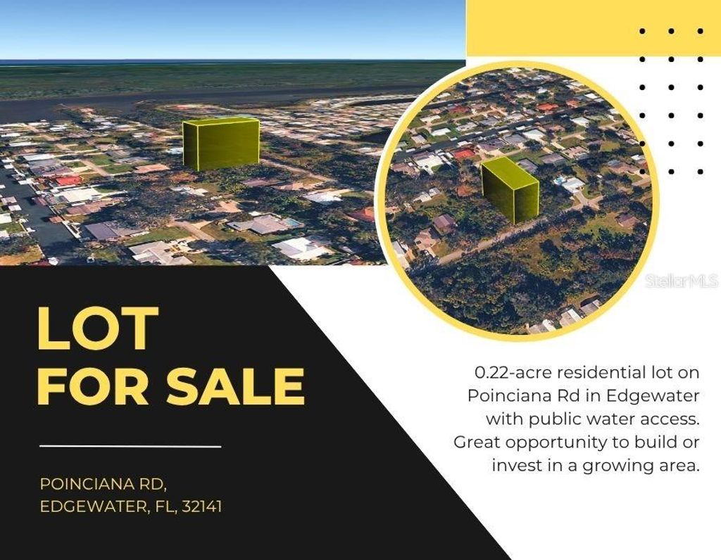 Photo of Poinciana Road, Edgewater, FL 32141 (MLS # TB8506942)