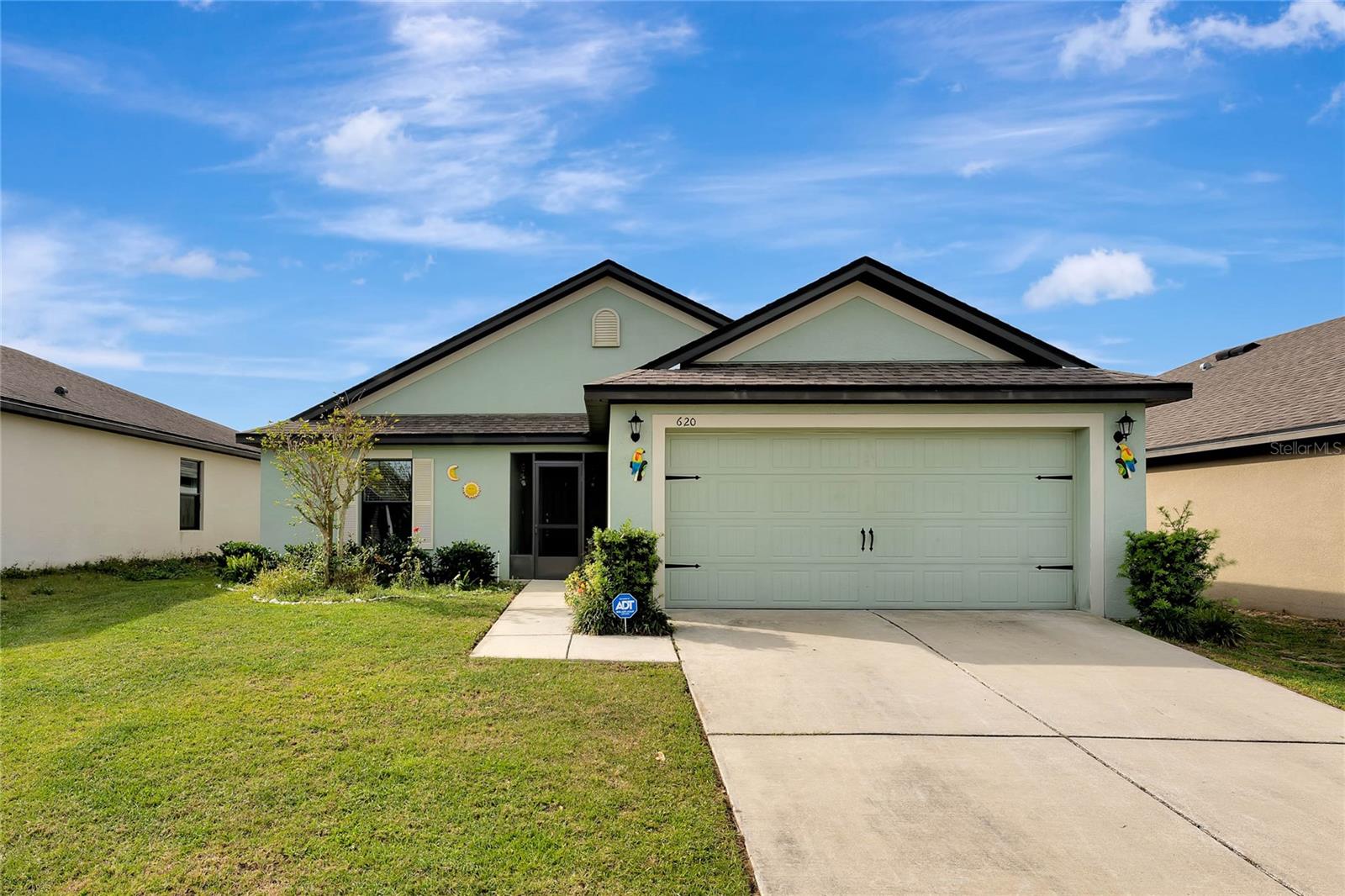 Here is your perfect location, just minutes from Interstate 4. Come and see this Gorgeous 3-bedroom home in the heart of Davenport near all that Central Florida has to offer. A split floorplan with plenty of Kitchen cabinets and closets for your linen and much more. Owner suite is private, has oversized closet and a spacious bathroom and double sinks. There is another room which you can make it a 4th bedroom or your formal dining room.... Wait until you see the back yard with fruit trees and plenty of space to enjoy with family and friends. you can't miss the community pool along with a nice comfortable kid's park. Come and see it today!