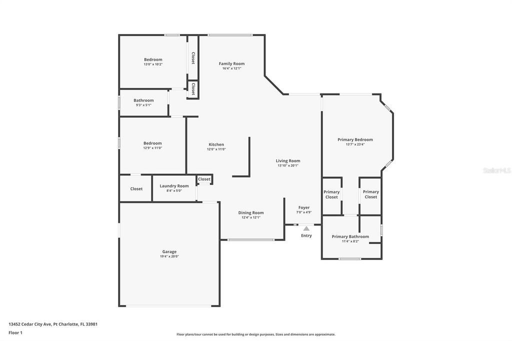 Photo of 13452 Cedar City Avenue, Port Charlotte, FL 33981 (MLS # D6146096)