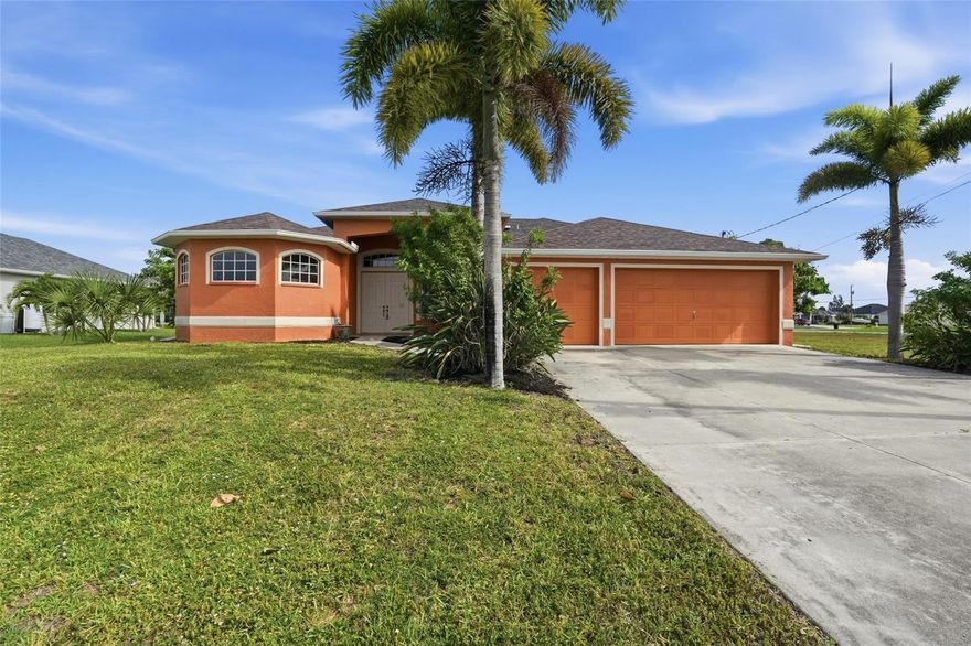 Welcome to 3425 NW 19th Terrace, Cape Coral, FL 33993—an exceptional opportunity to own a home in one of the fastest-growing areas of Cape Coral, offering privacy, space, and access to the Florida lifestyle. This Gorgeous 3-4 Bedroom, 2 bath, 3 car garage, LARGE home, has it all. With two living rooms/family rooms, Bright and airy kitchen with a large seating area at the counter bar, eating space in kitchen, and PLENTY of privacy with a split floor plan on the complete opposide of the house. This won't last!

Situated on a quiet street with minimal neighbors, this property provides a rare sense of privacy while still being conveniently located near shopping, dining, and everyday amenities. Just minutes from the Coral Oaks Golf Course, enjoy easy access to an 18-hole championship course surrounded by natural preserves, perfect for golf enthusiasts and those who appreciate scenic surroundings.

Located in a highly desirable boating community, this property offers close proximity to public boat ramps, canals, and waterways, making it ideal for boating, fishing, and outdoor recreation. Experience the best of Southwest Florida living with endless opportunities to enjoy the water, sunshine, and coastal lifestyle.

Northwest Cape Coral continues to see significant growth with new construction, infrastructure expansion, and increasing property values, making this a strong opportunity for both homeowners and investors.

Whether you’re looking for a primary residence, seasonal retreat, or investment property, this home offers a combination of privacy, location, and lifestyle that is hard to find. Don’t miss your chance to own in this rapidly developing area of Cape Coral.