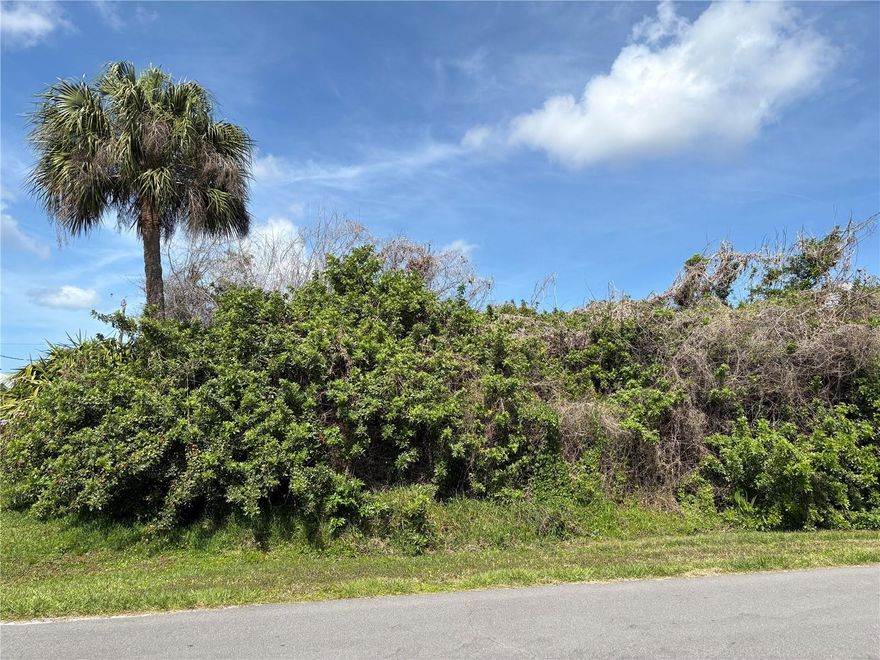Discover the perfect opportunity to build your dream home on this desirable vacant lot in Englewood, Florida! This buildable parcel offers exceptional flexibility with no HOA and no deed restrictions—giving you the freedom to design and enjoy your property ????? how you choose.

Located outside of a flood zone, this property provides added peace of mind and potential savings on insurance. Public water is available, making your future build even more convenient.

Nestled within a designated scrub jay habitat area, this lot offers a unique natural setting surrounded by Florida’s native beauty—ideal for nature lovers seeking a serene environment, however there may be additional permit fees and/or restrictions for building.

Just minutes from Englewood Beach, you’ll enjoy easy access to pristine Gulf waters, stunning sunsets, and a relaxed coastal lifestyle. Whether you’re looking to build a primary residence, vacation getaway, or investment property, this location offers incredible potential.

Don’t miss your chance to own a slice of Florida paradise in a peaceful yet well-connected coastal community!